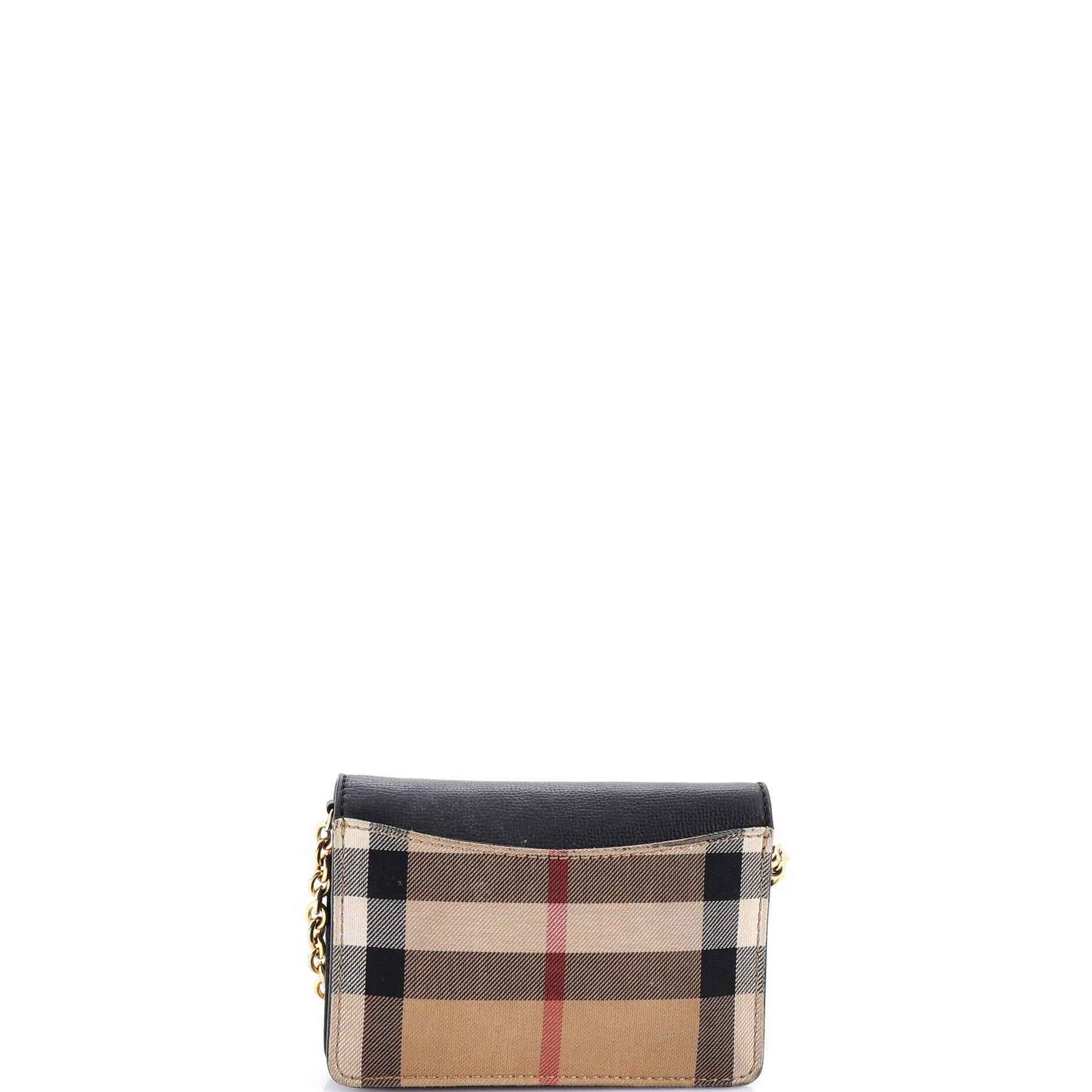 Burberry Hampshire Wallet on Chain Size ONE SIZE - 3 Thumbnail