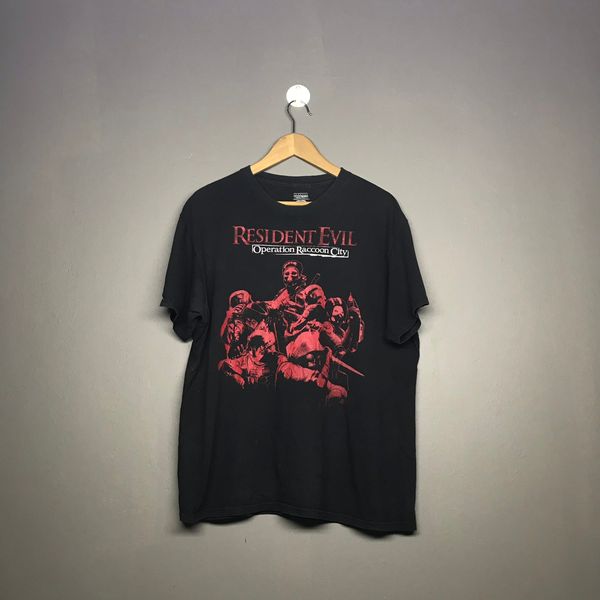 Vintage VINTAGE RESIDENT EVIL OPERATIONS RACCOON CITY T-SHIRT | Grailed