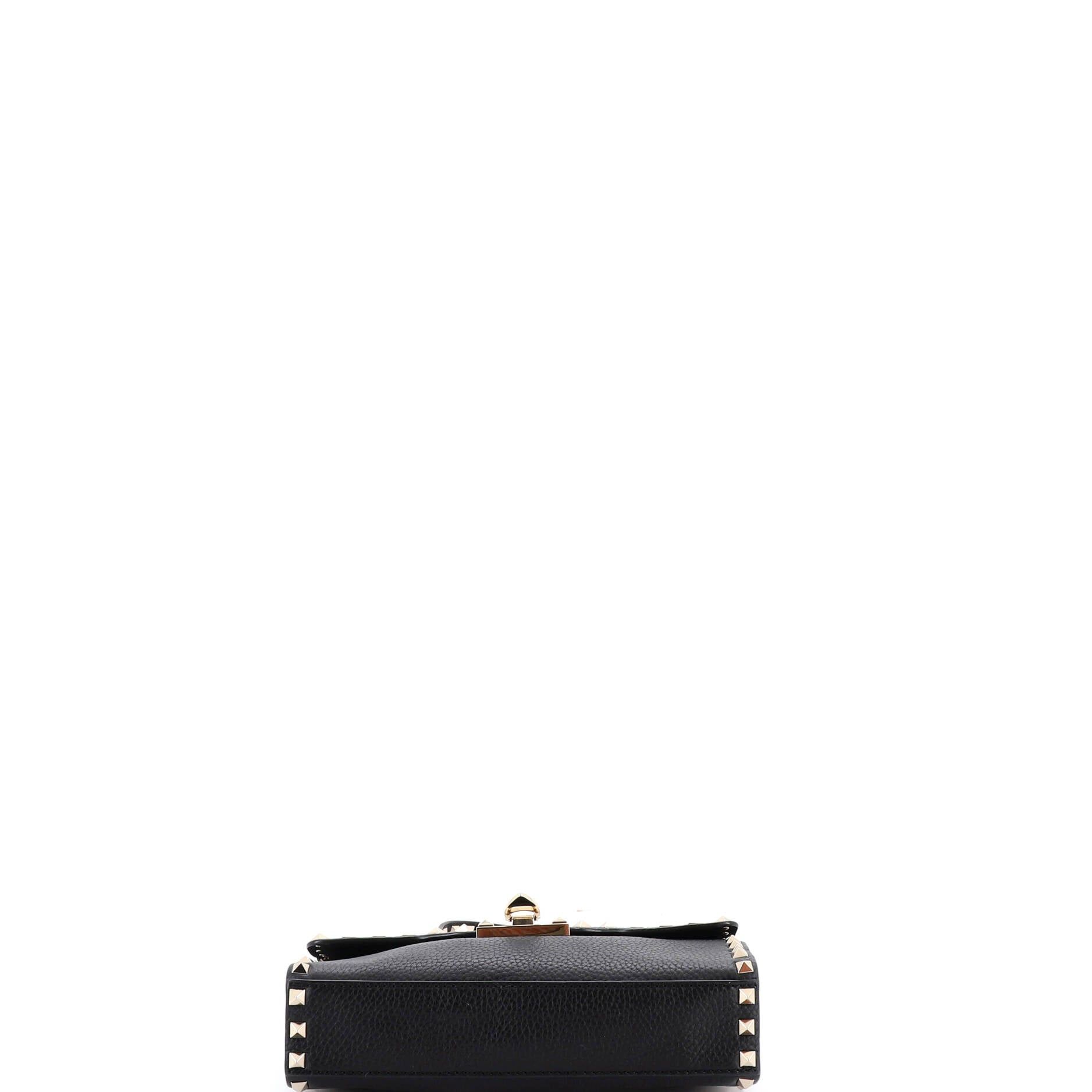 Valentino Rockstud Flip Lock Flap Bag Size ONE SIZE - 4 Thumbnail