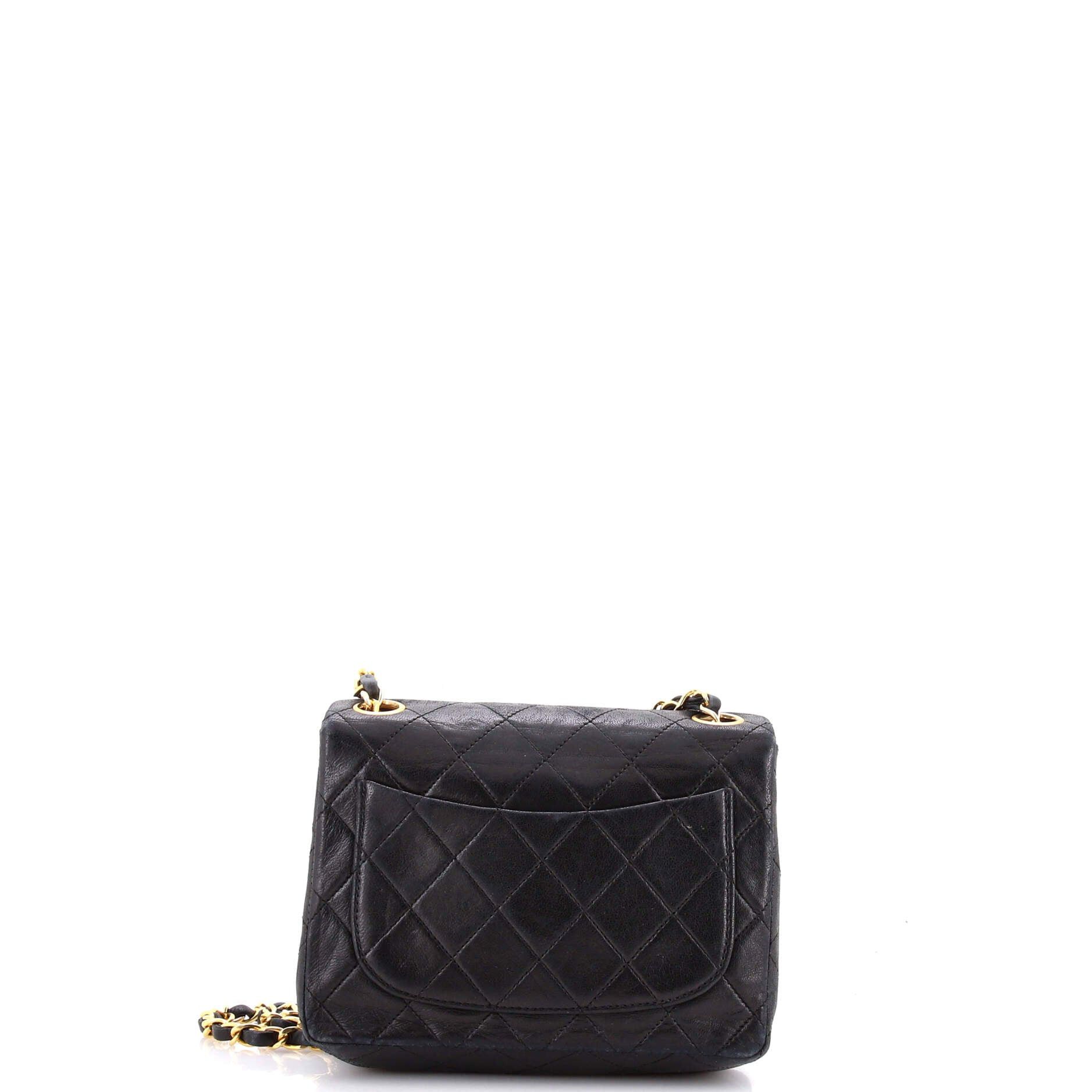 Chanel Vintage Square Classic Single Flap Bag Size ONE SIZE - 3 Thumbnail
