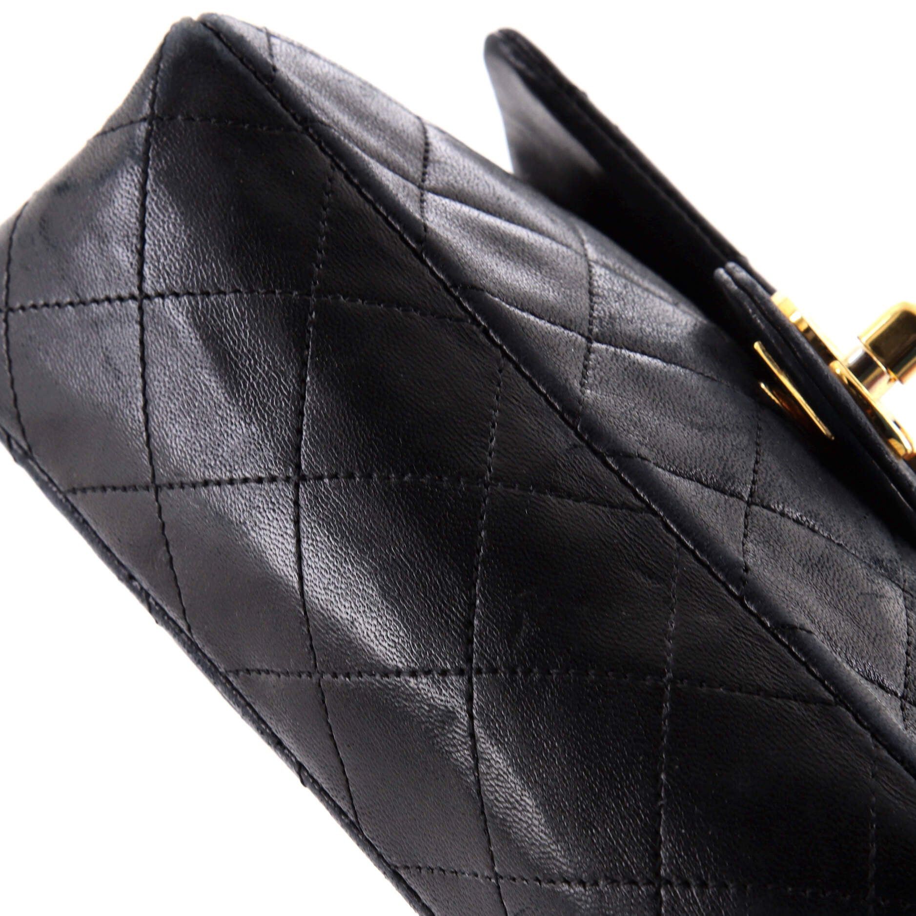 Chanel Vintage Square Classic Single Flap Bag Size ONE SIZE - 7 Thumbnail