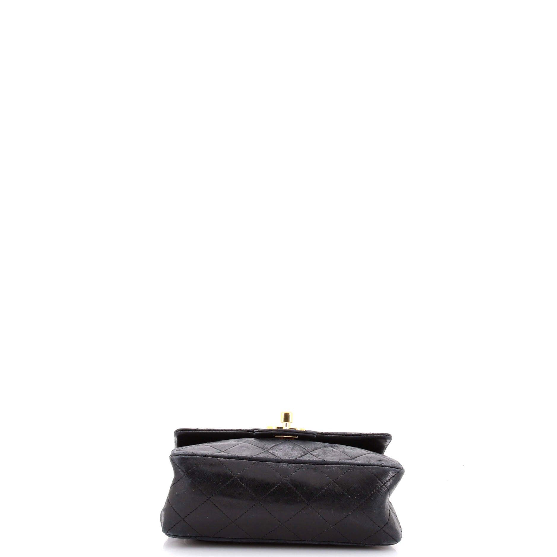 Chanel Vintage Square Classic Single Flap Bag Size ONE SIZE - 4 Thumbnail