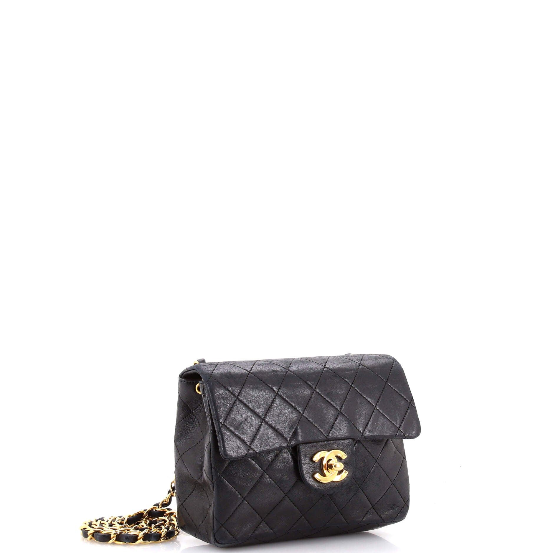 Chanel Vintage Square Classic Single Flap Bag Size ONE SIZE - 2 Thumbnail
