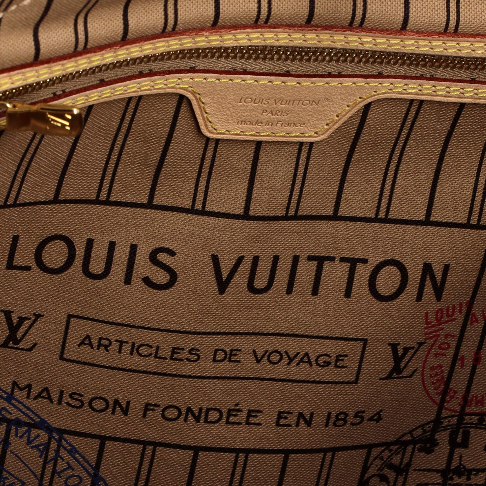Louis Vuitton Neverfull Bandouliere Inside Out Size ONE SIZE - 6 Thumbnail