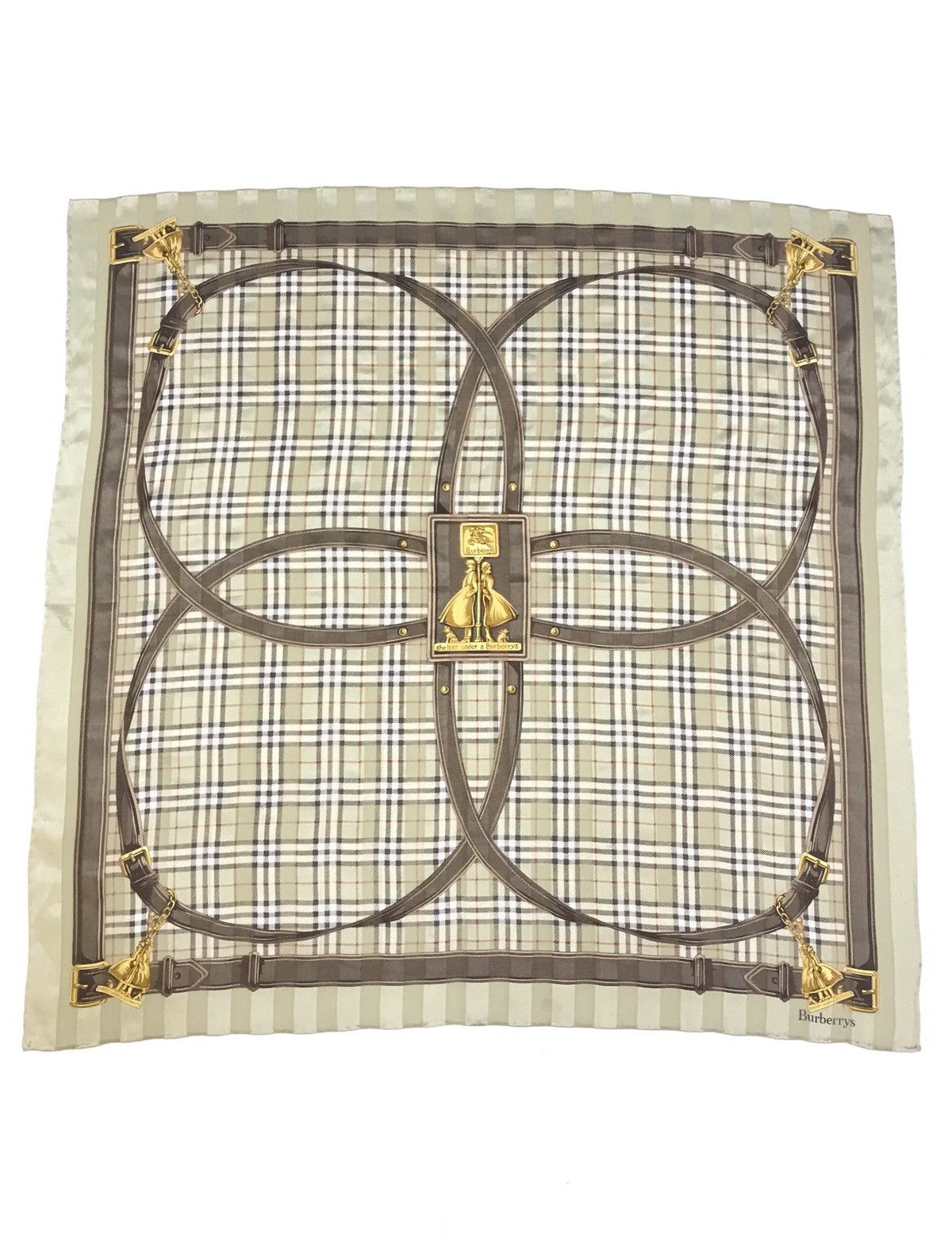 Burberry Burberry Nova Check Vintage Handkerchief Size ONE SIZE - 1 Thumbnail