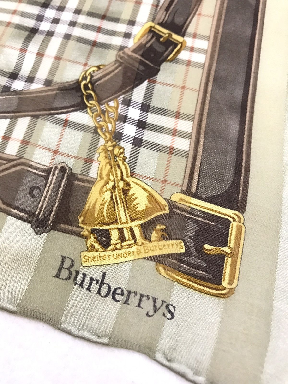 Burberry Burberry Nova Check Vintage Handkerchief Size ONE SIZE - 3 Thumbnail