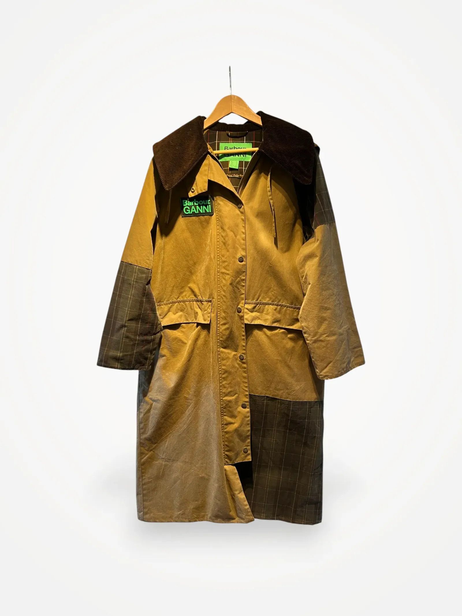 Barbour Barbour x Ganni Burghley Coat Coat Size S / US 4 / IT 40 - 2 Thumbnail