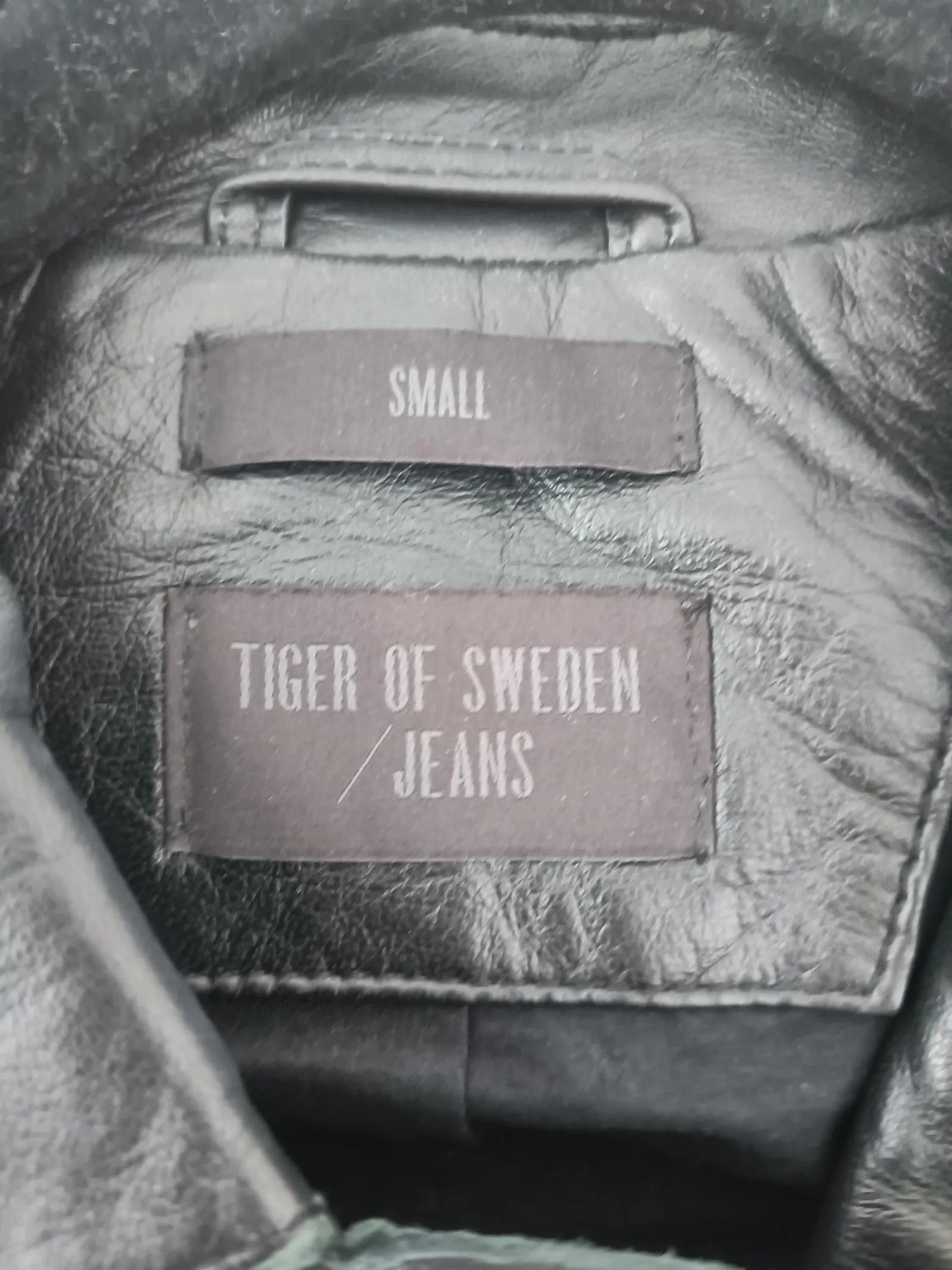 Tiger of Sweden Tiger of Sweden Carrie Leather Jacket Size S / US 4 / IT 40 - 2 Thumbnail