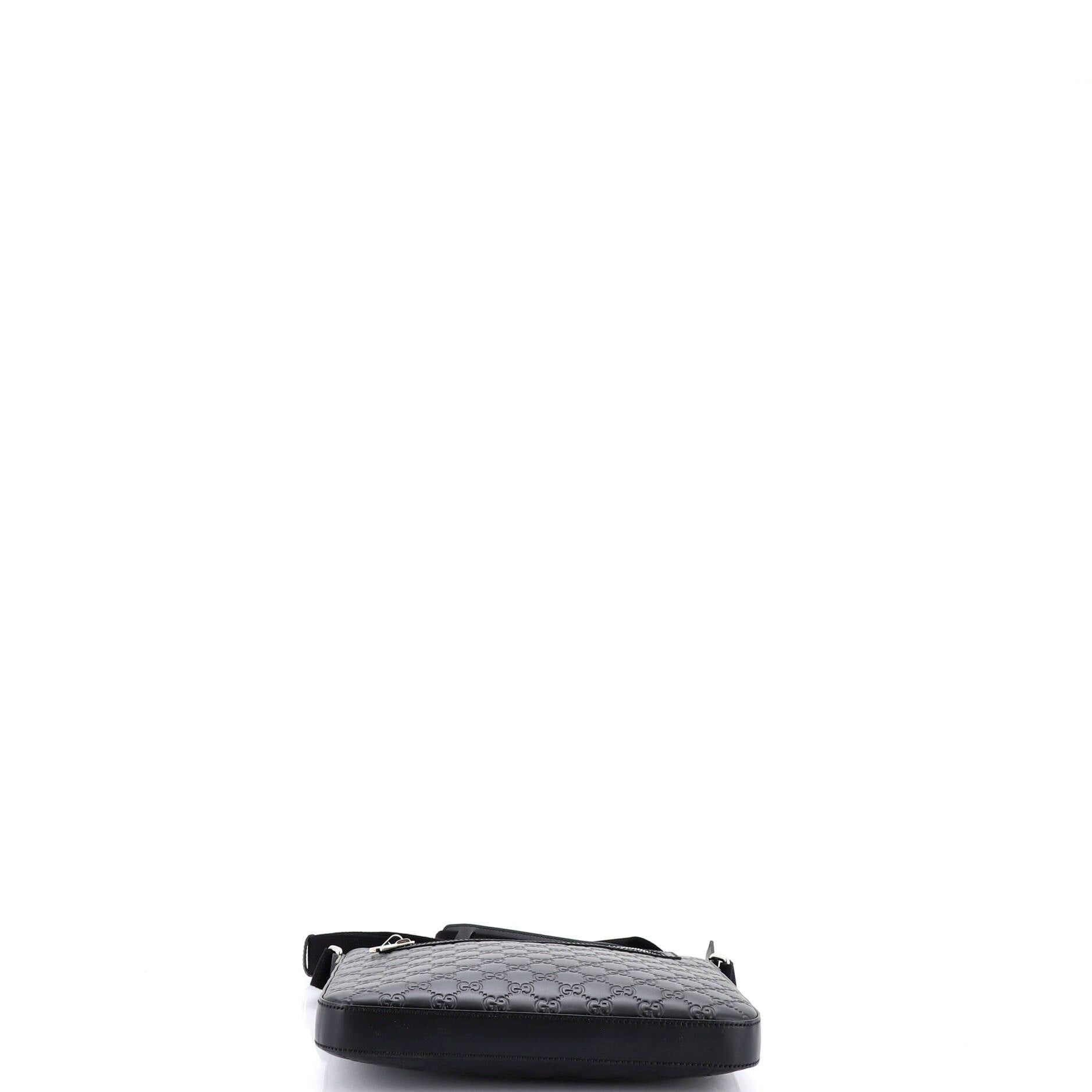 Gucci Signature Zip Messenger Bag Size ONE SIZE - 4 Thumbnail