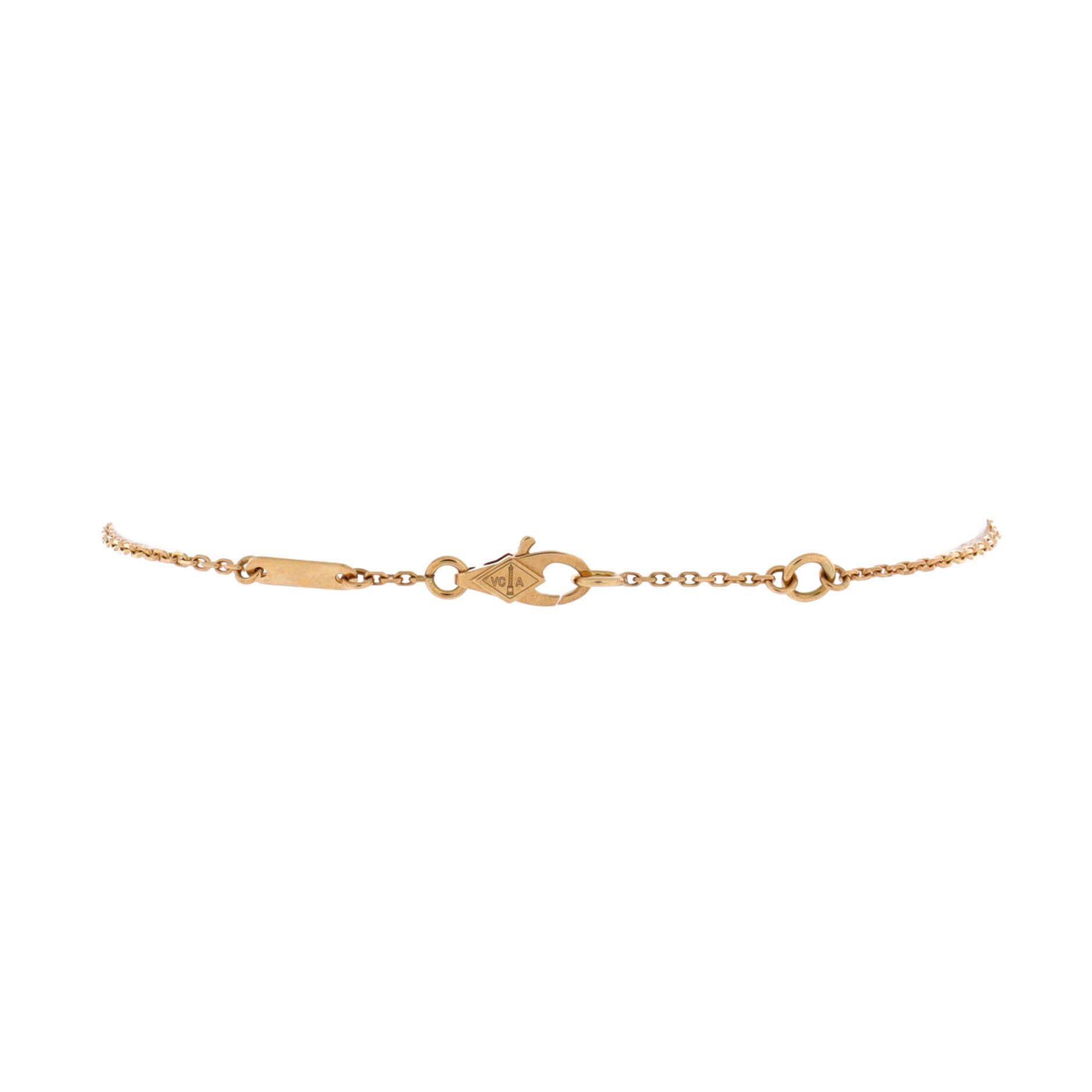 Van Cleef & Arpels Sweet Alhambra Butterfly Bracelet Size ONE SIZE - 3 Thumbnail