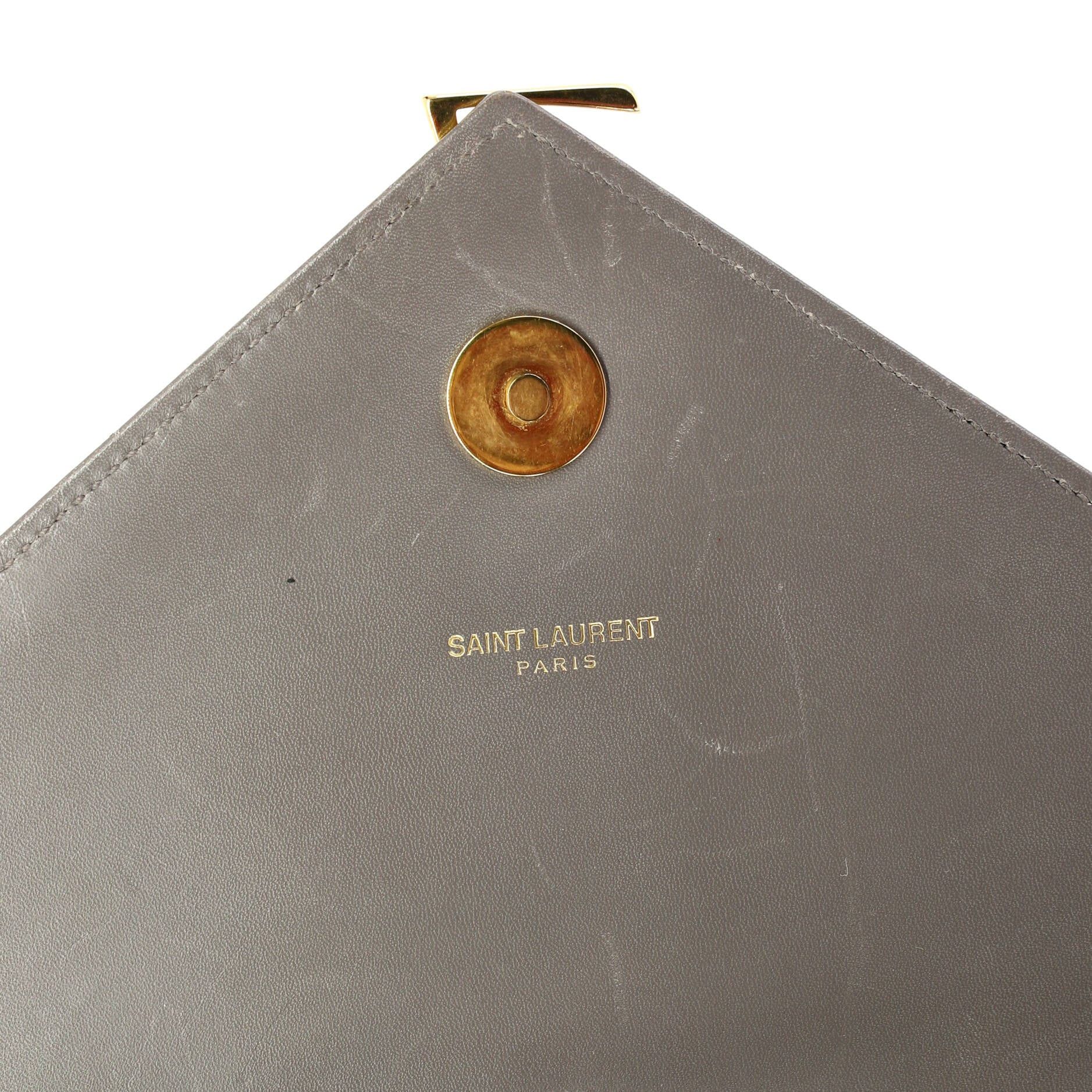 Saint Laurent Paris Classic Monogram Envelope Satchel Size ONE SIZE - 7 Thumbnail