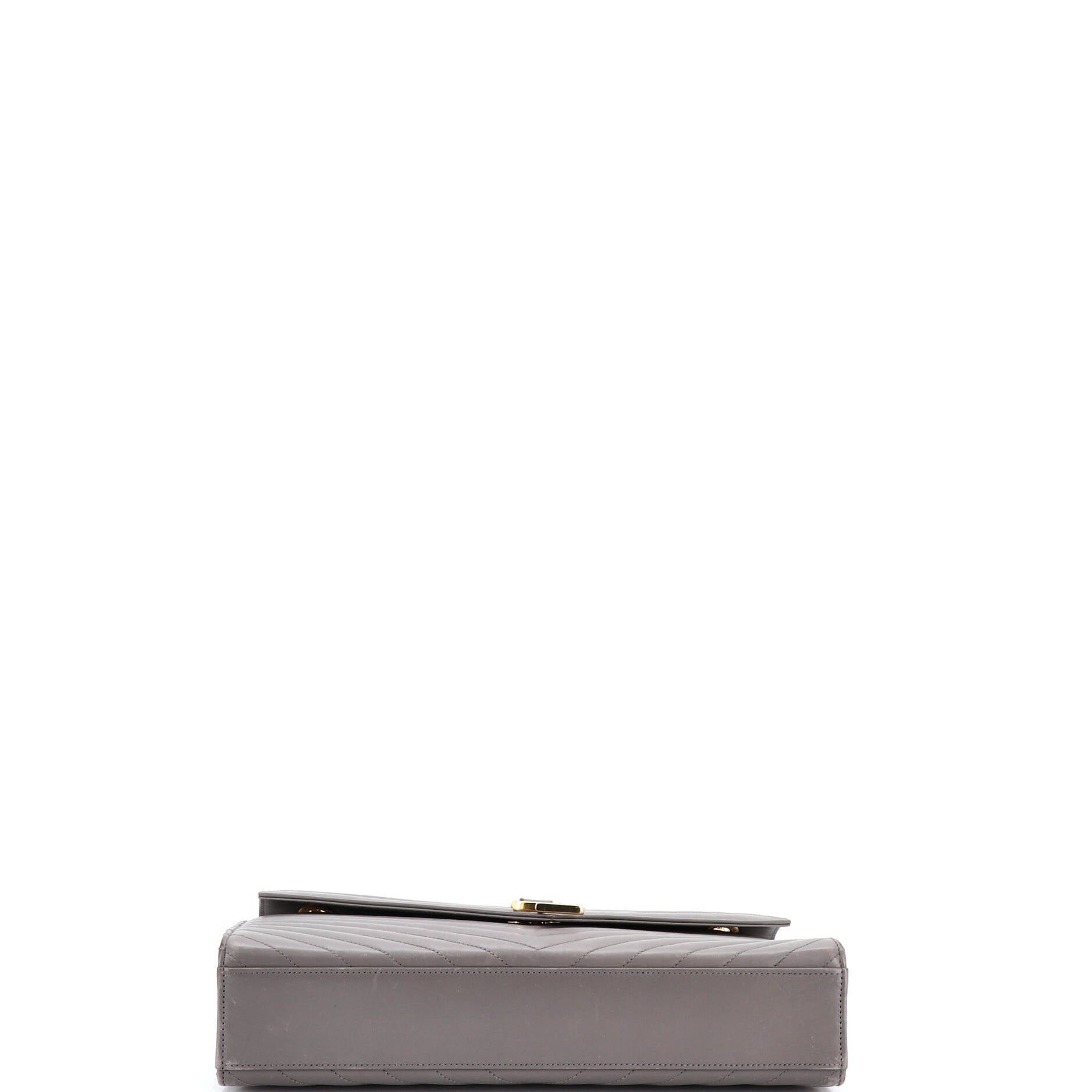Saint Laurent Paris Classic Monogram Envelope Satchel Size ONE SIZE - 4 Thumbnail
