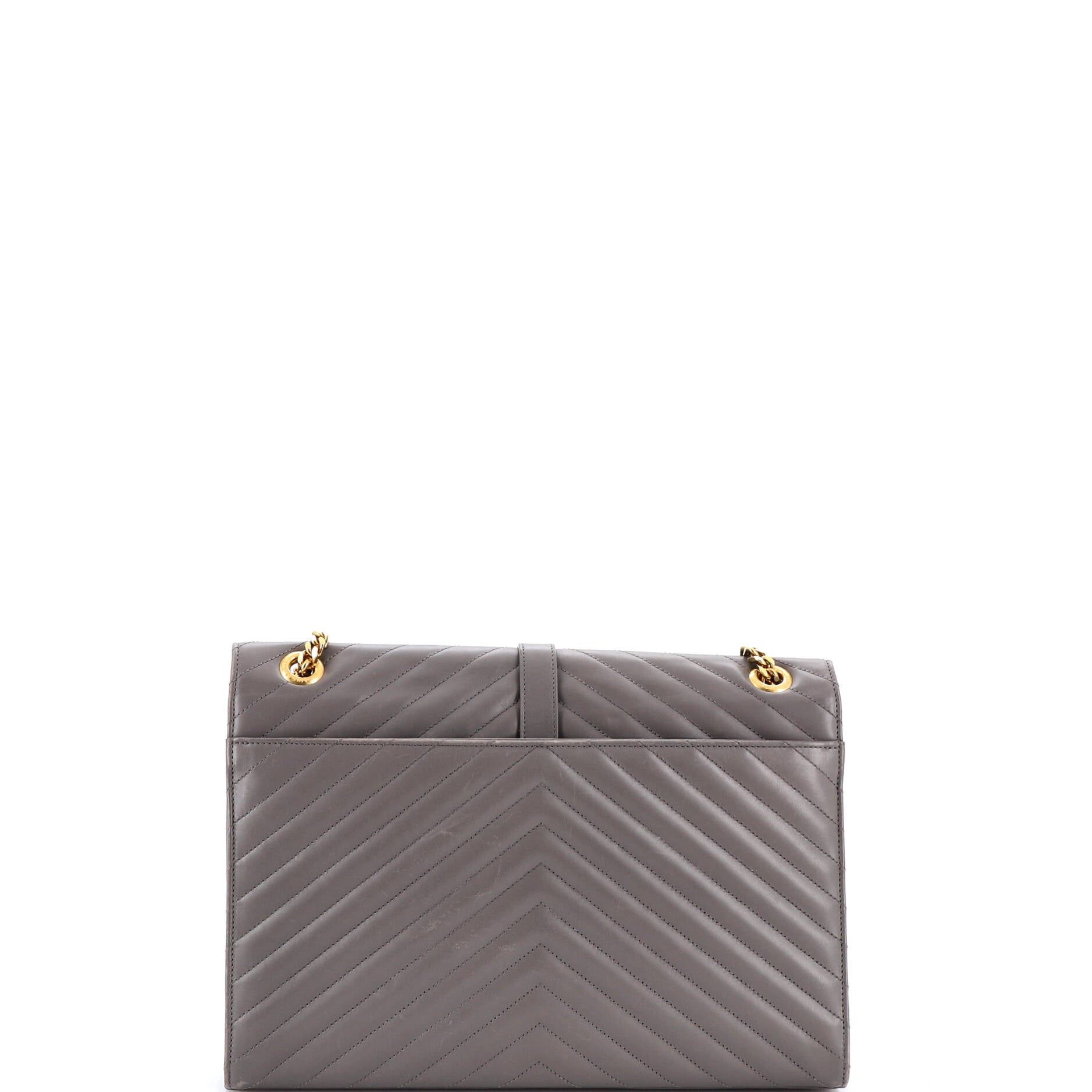 Saint Laurent Paris Classic Monogram Envelope Satchel Size ONE SIZE - 3 Thumbnail