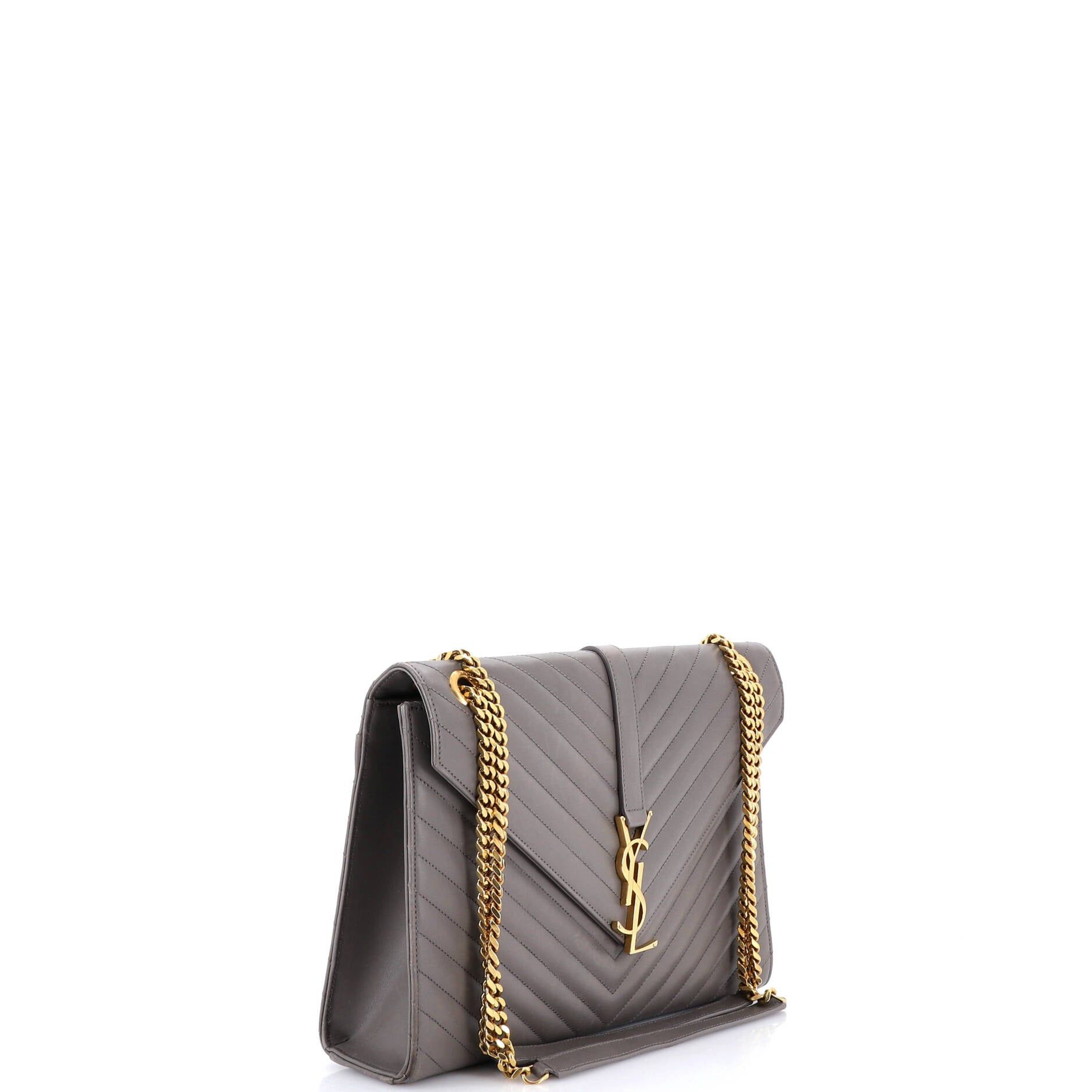 Saint Laurent Paris Classic Monogram Envelope Satchel Size ONE SIZE - 2 Thumbnail