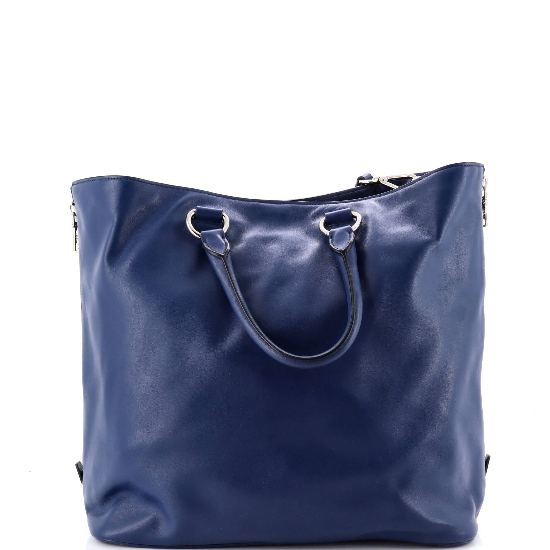 Prada Side Zip Convertible Shopper Tote Size ONE SIZE - 3 Thumbnail