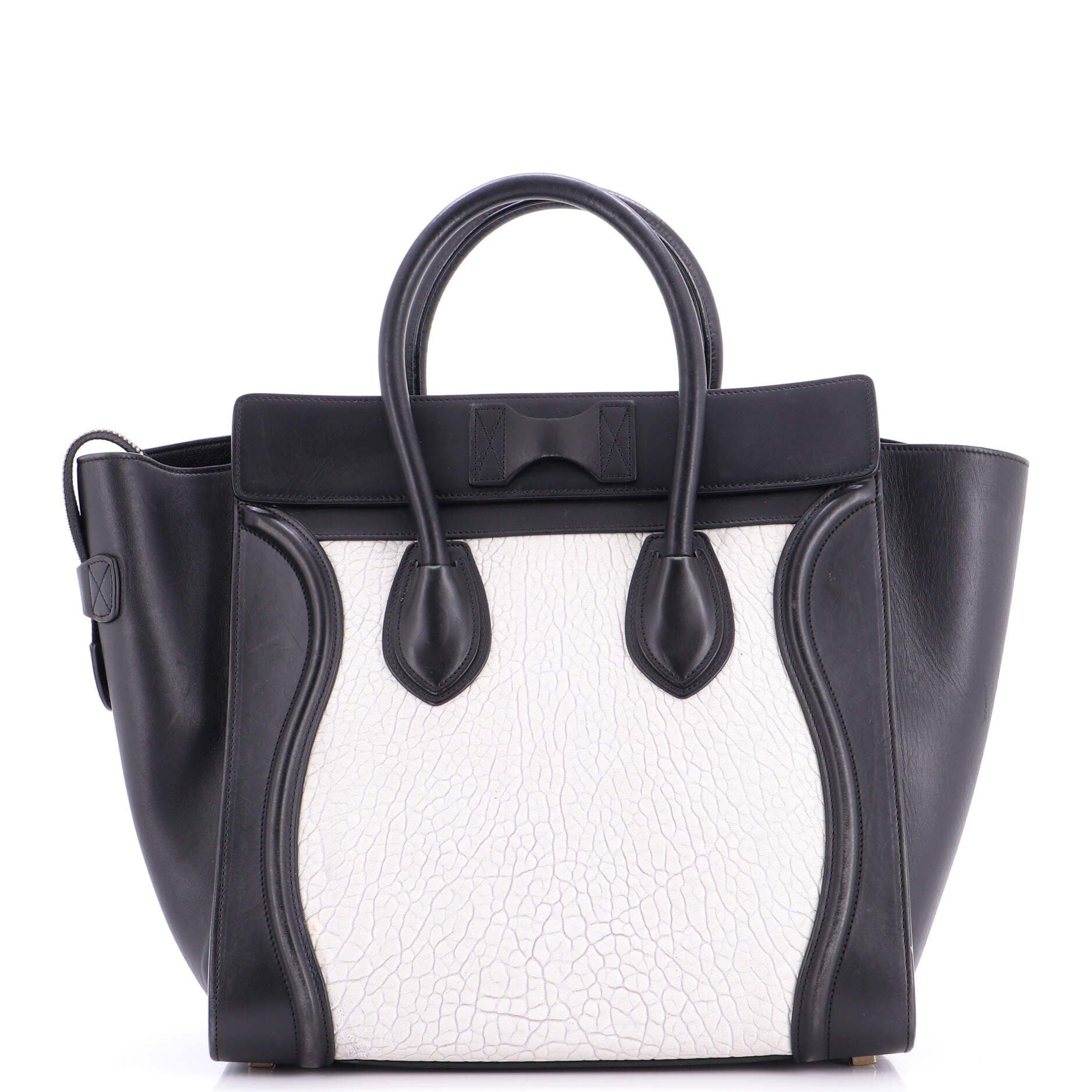 Celine Bicolor Luggage Bag Size ONE SIZE - 3 Thumbnail