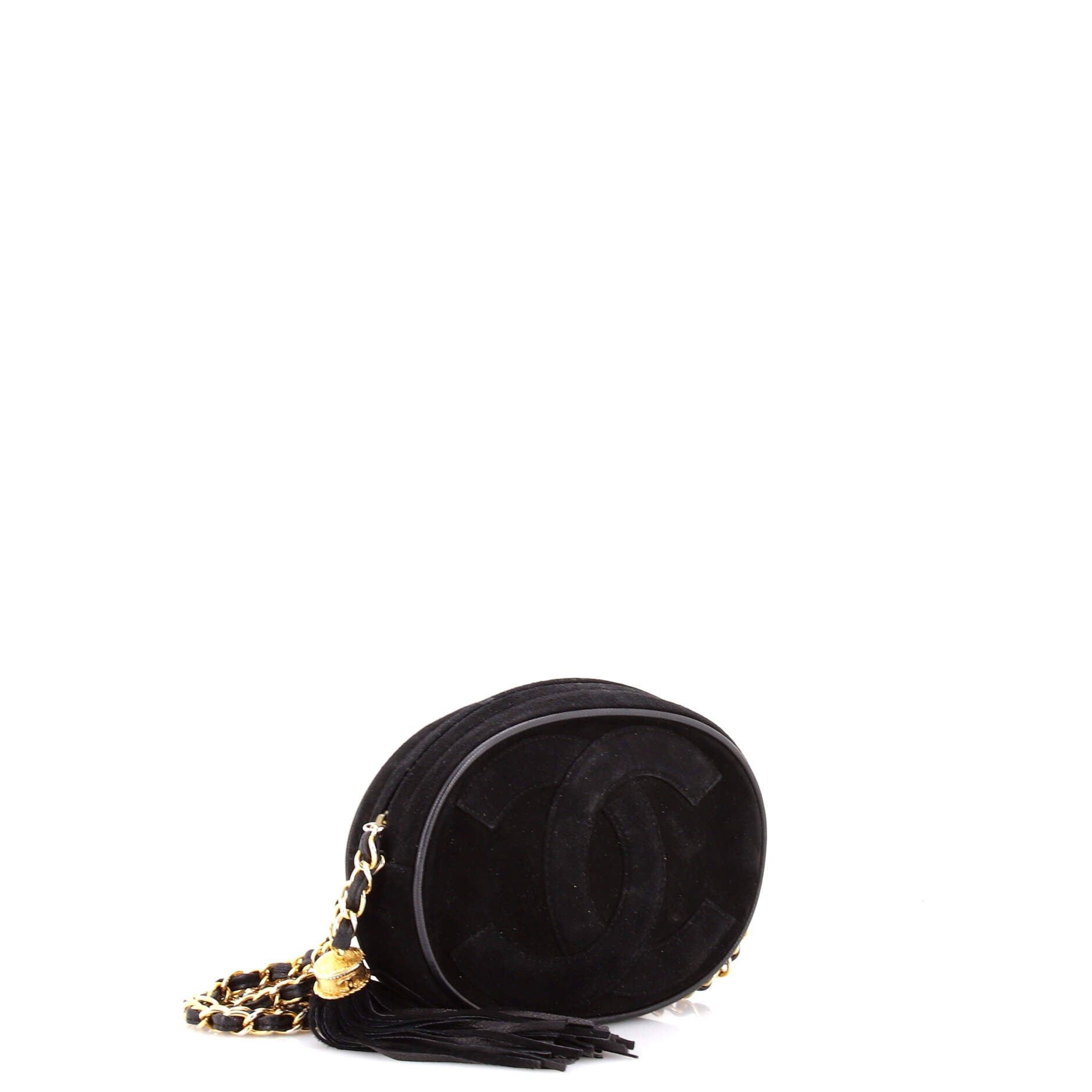 Chanel Vintage Oval CC Tassel Crossbody Bag Size ONE SIZE - 2 Thumbnail