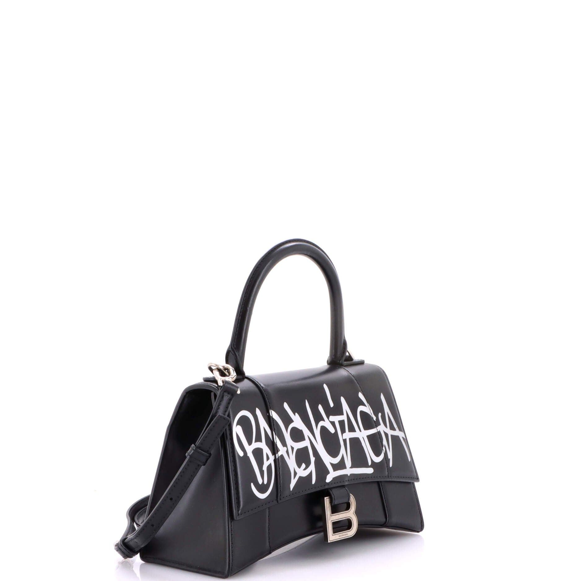 Balenciaga Graffiti Hourglass Top Handle Bag Size ONE SIZE - 2 Thumbnail