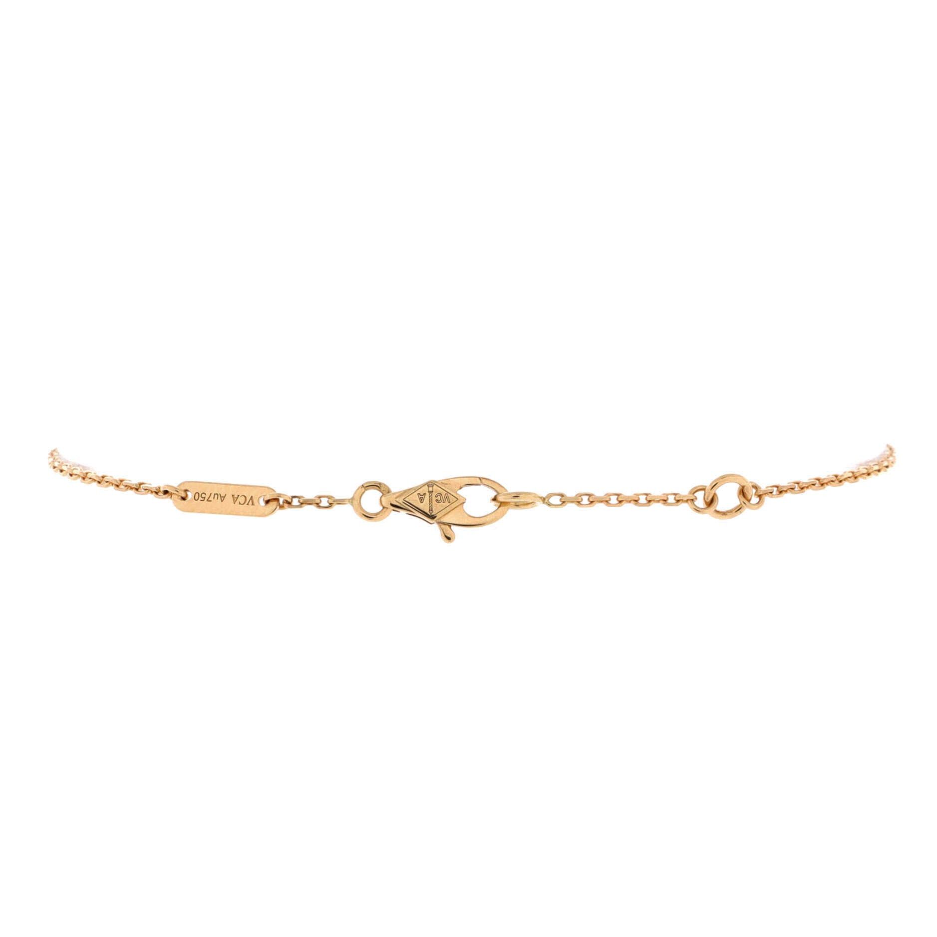 Van Cleef & Arpels Sweet Alhambra Butterfly Bracelet Size ONE SIZE - 3 Thumbnail