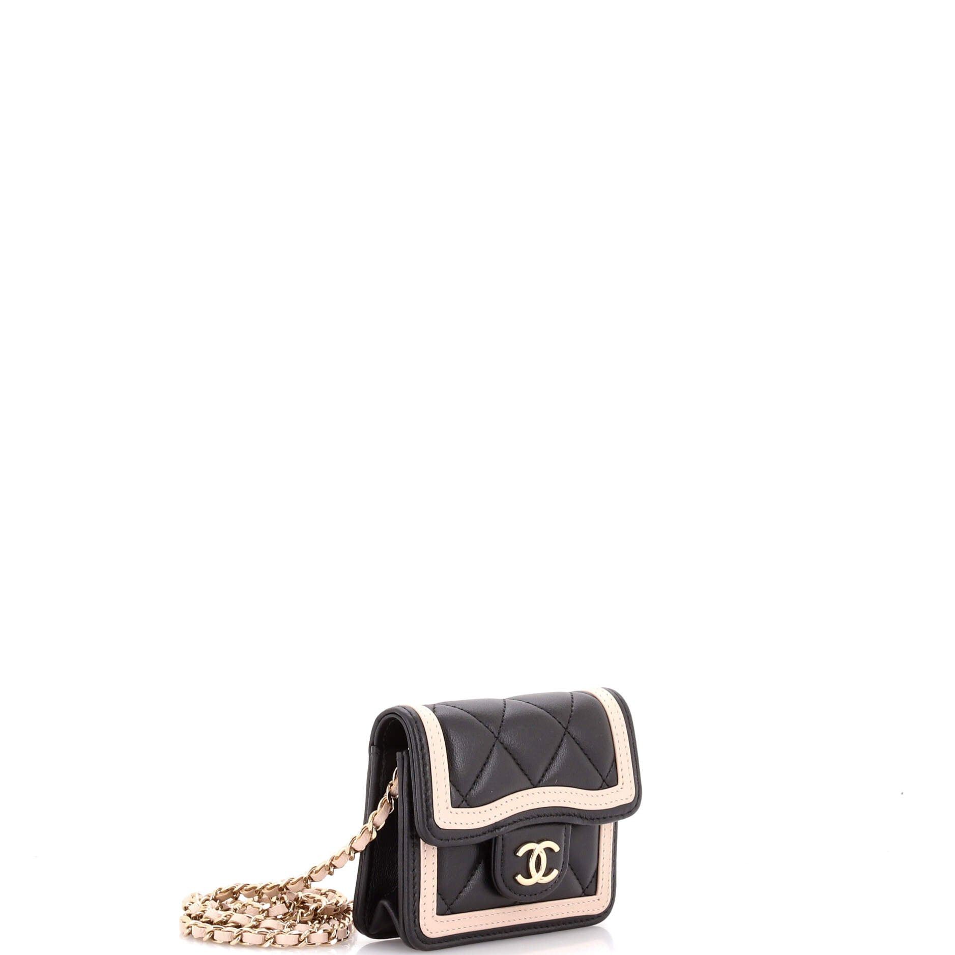 Chanel Strip On CC Flap Clutch with Chain Size ONE SIZE - 2 Thumbnail