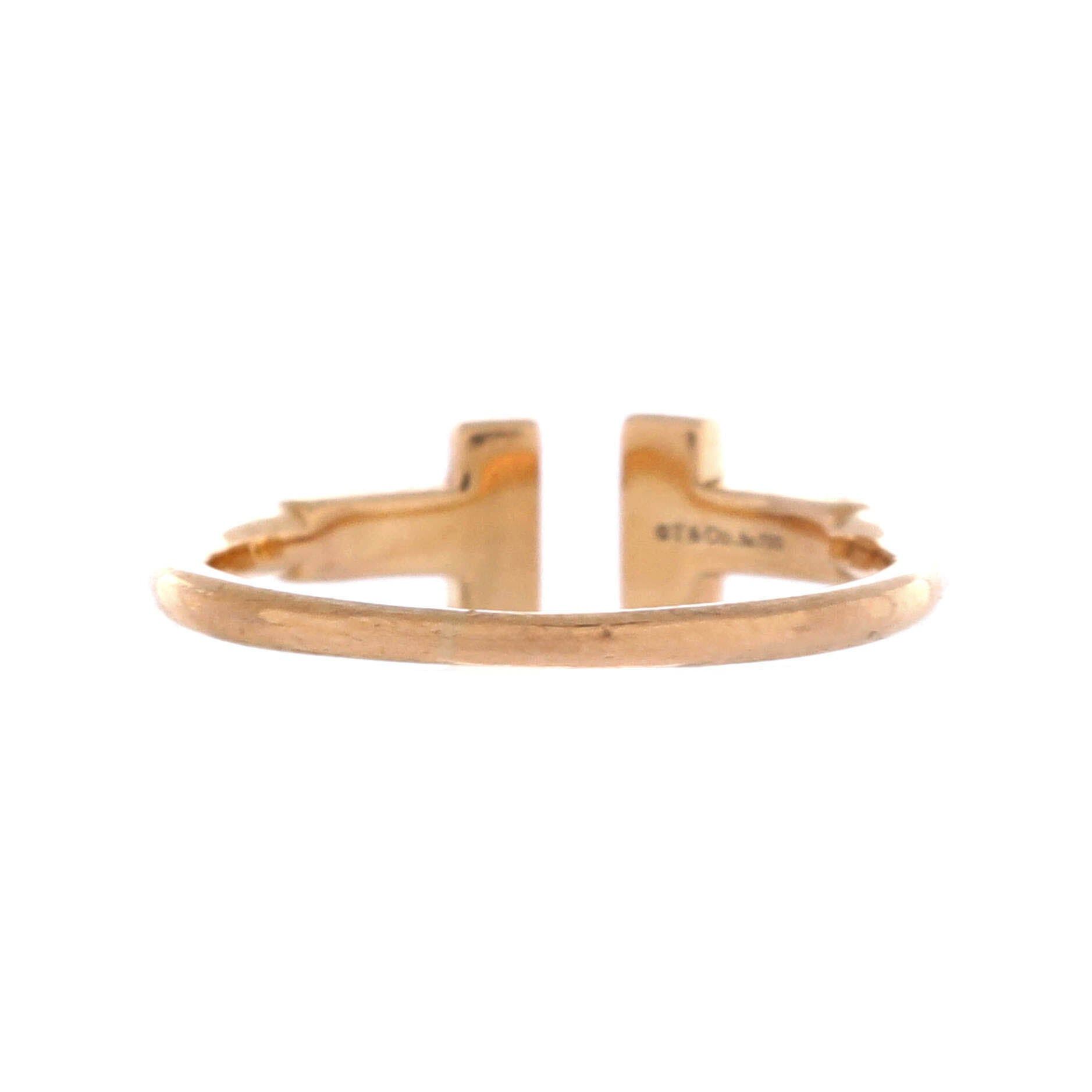 Tiffany & Co. T Wire Ring Size ONE SIZE - 3 Thumbnail