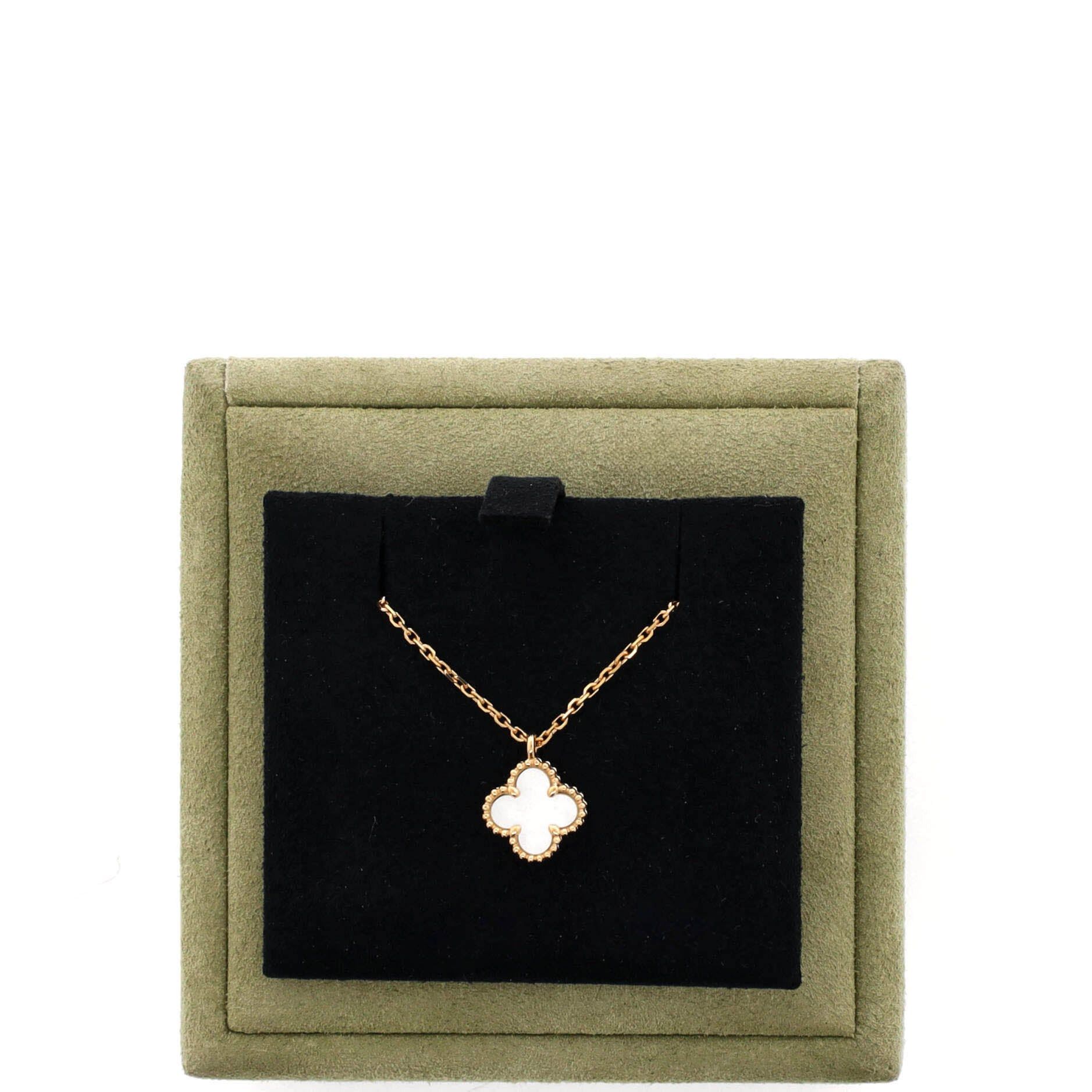 Van Cleef & Arpels Sweet Alhambra Pendant Necklace Size ONE SIZE - 2 Thumbnail