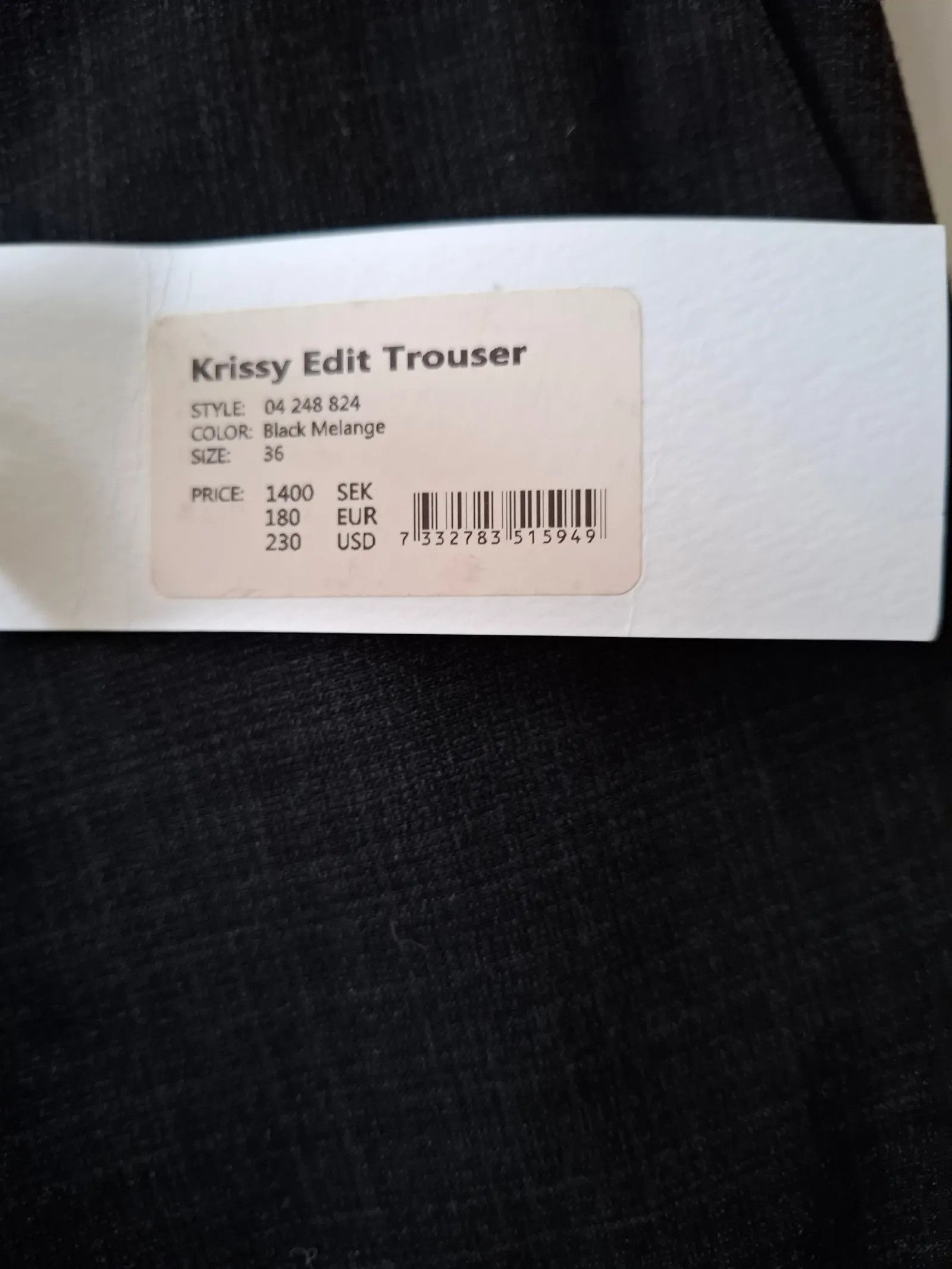 Hope Hope Krissy Edit Trouser Pants Size 26" / US 2 / IT 38 - 5 Thumbnail