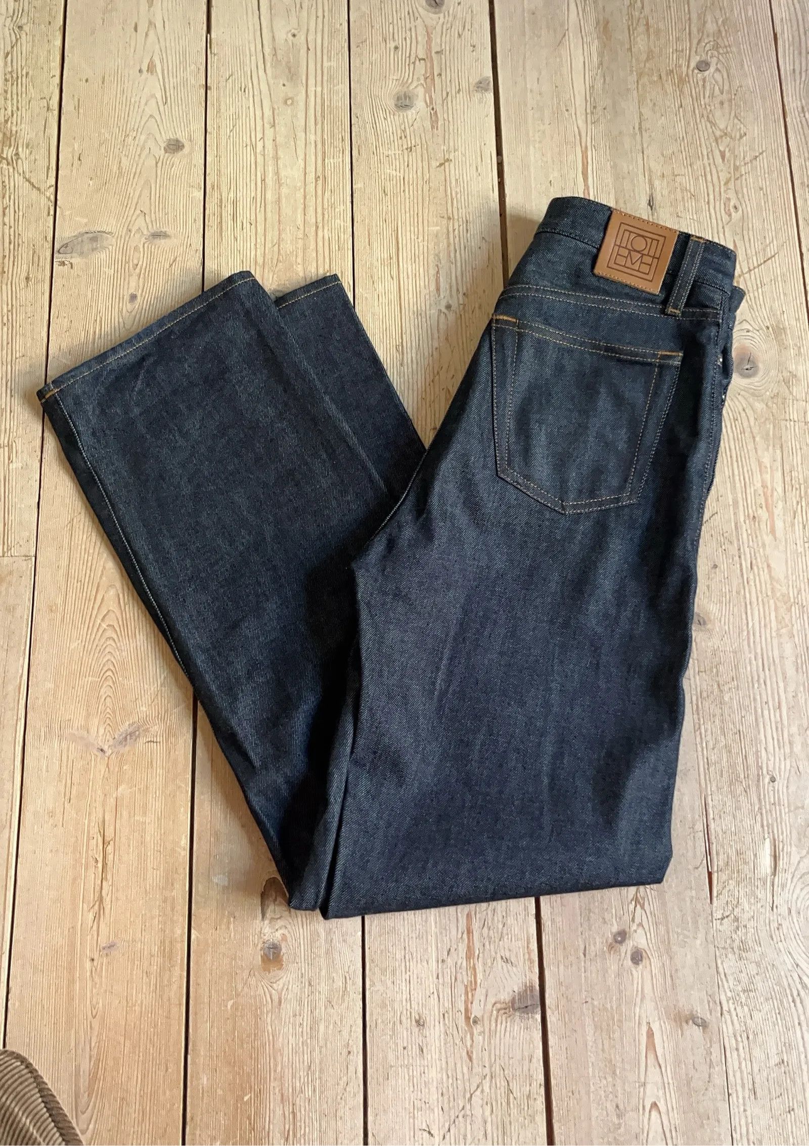 Toteme Toteme Twisted seam full length raw blue Jeans Size 23" - 7 Thumbnail