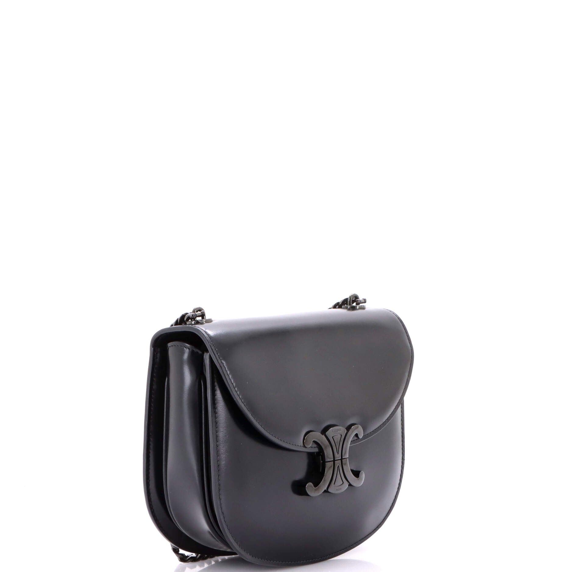 Celine Triomphe Besace Clea Chain Flap Bag Size ONE SIZE - 2 Thumbnail