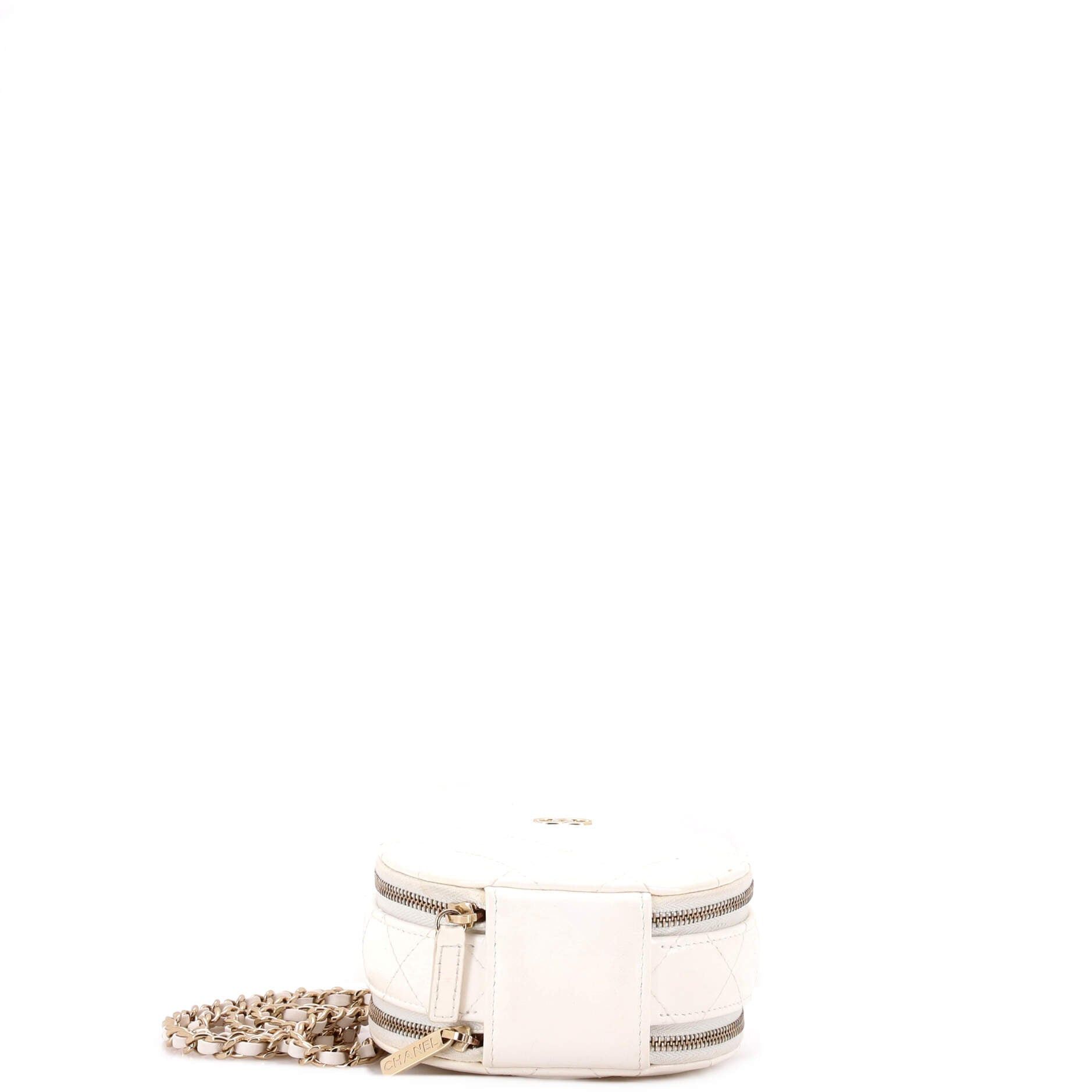 Chanel Handle with Care Round Vanity Case with Chain Size ONE SIZE - 4 Thumbnail