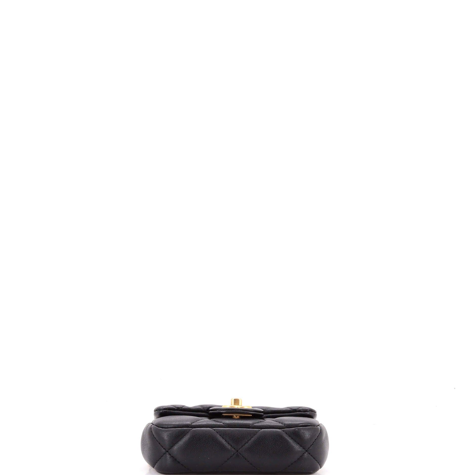 Chanel Lady Handle Flap Card Holder on Chain Size ONE SIZE - 4 Thumbnail