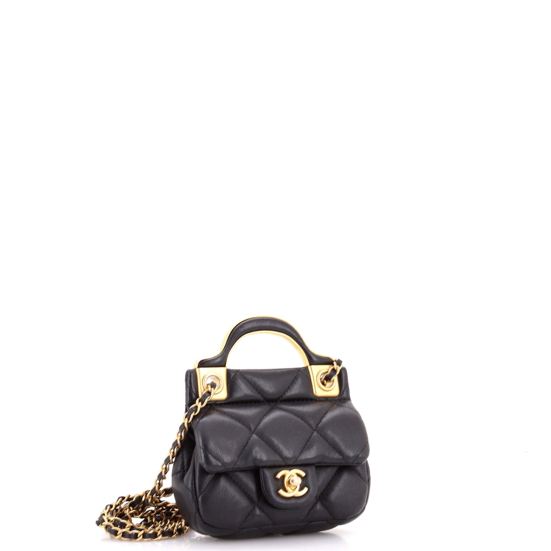 Chanel Lady Handle Flap Card Holder on Chain Size ONE SIZE - 2 Thumbnail