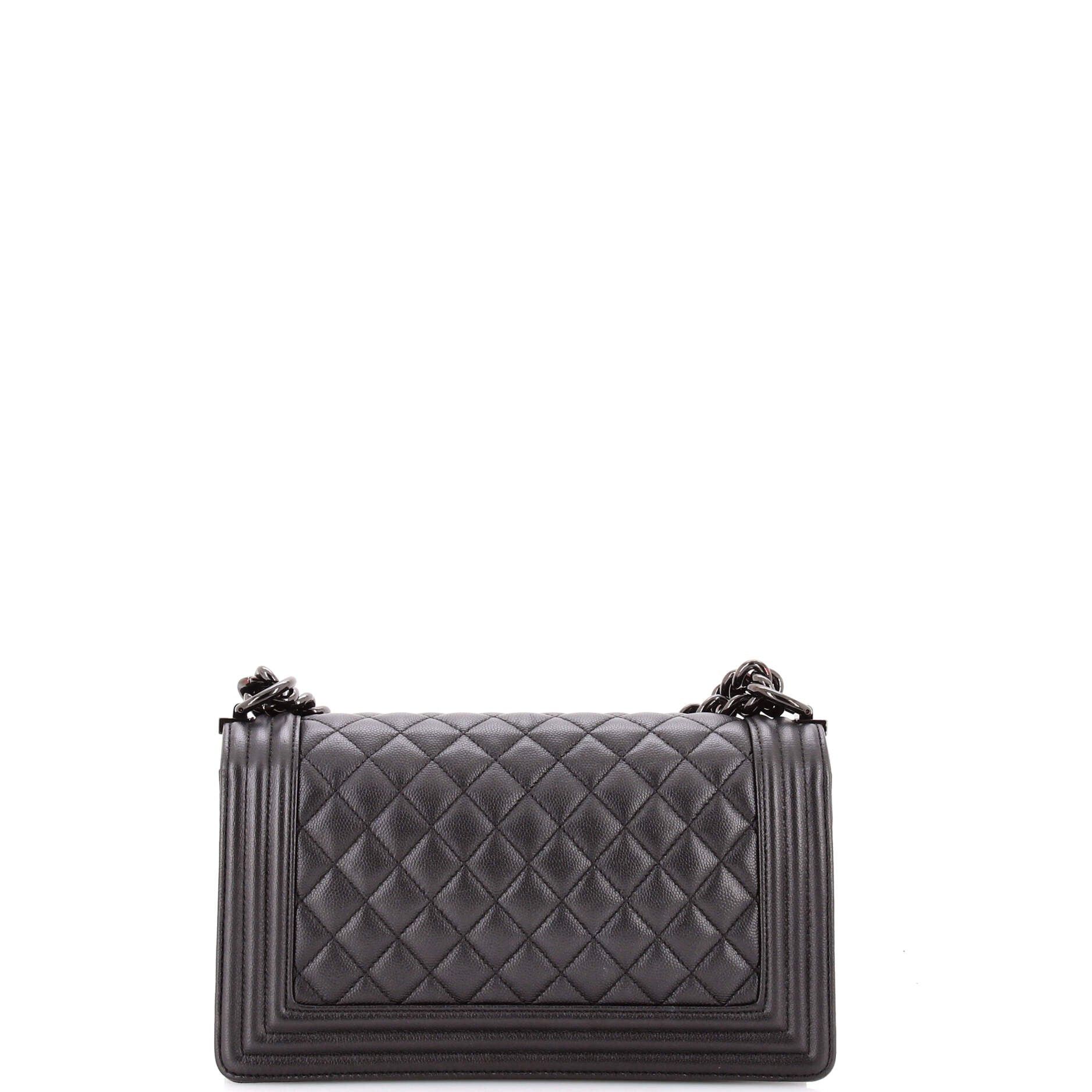 Chanel So Black Boy Flap Bag Size ONE SIZE - 4 Thumbnail