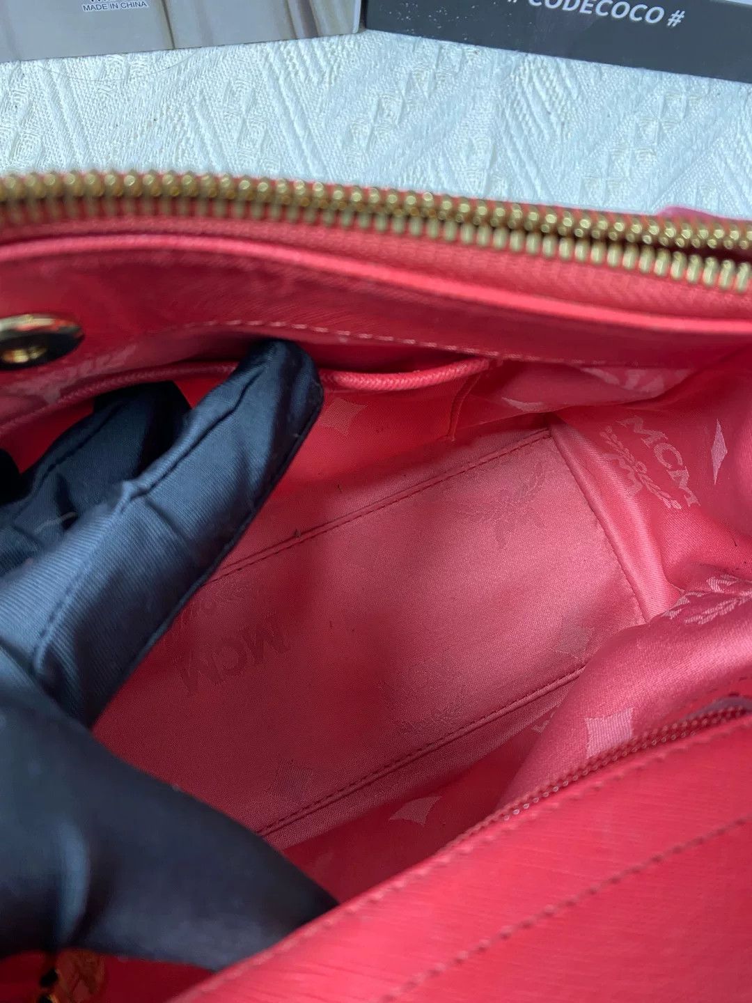 MCM Pre-loved Bag Very good condition Size ONE SIZE - 6 Thumbnail