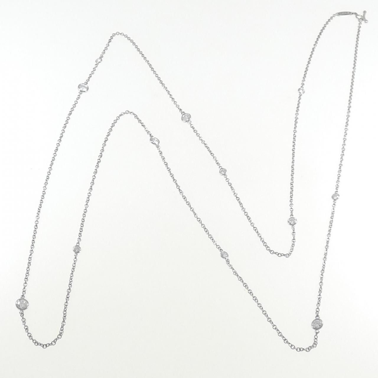 Tiffany & Co. Tiffany & Co. Tiffany By The Yard Platinum Diamond Necklace Precious Metal Necklace 60102528 DUTY FREE for USA Size ONE SIZE - 6 Thumbnail