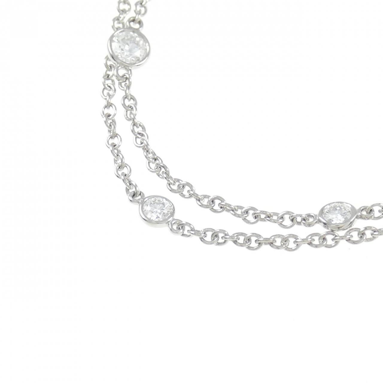 Tiffany & Co. Tiffany & Co. Tiffany By The Yard Platinum Diamond Necklace Precious Metal Necklace 60102528 DUTY FREE for USA Size ONE SIZE - 3 Thumbnail