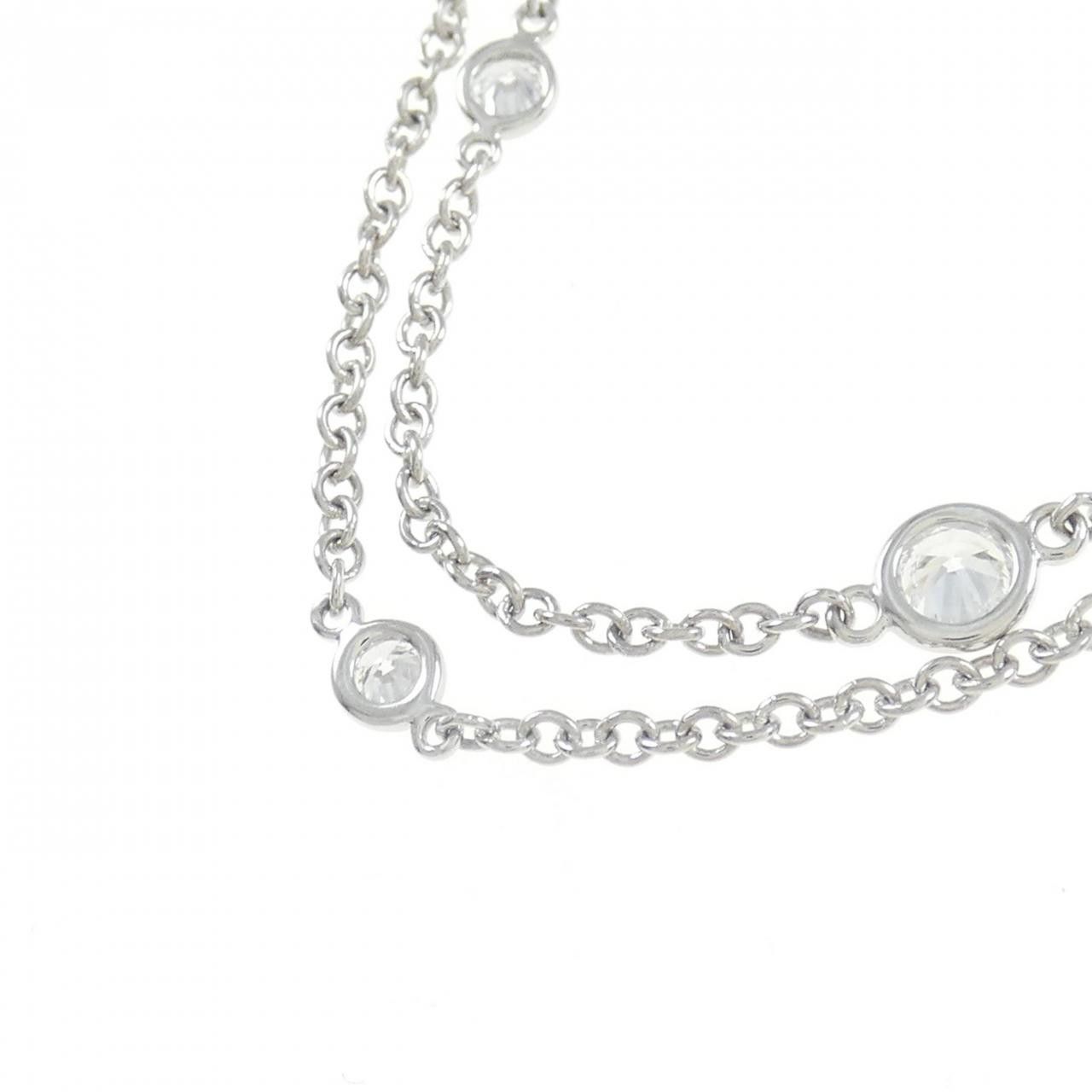 Tiffany & Co. Tiffany & Co. Tiffany By The Yard Platinum Diamond Necklace Precious Metal Necklace 60102528 DUTY FREE for USA Size ONE SIZE - 4 Thumbnail