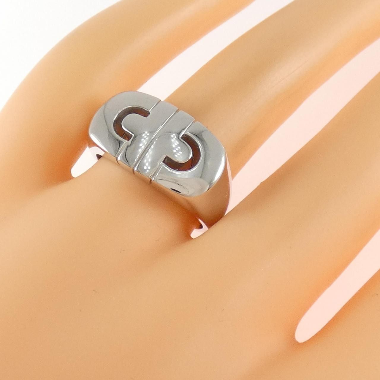 Bvlgari Bvlgari Bvlgari Parentesi 750 White Gold Ring Size 14 Precious Metal Ring DUTY FREE for USA Size ONE SIZE - 5 Thumbnail