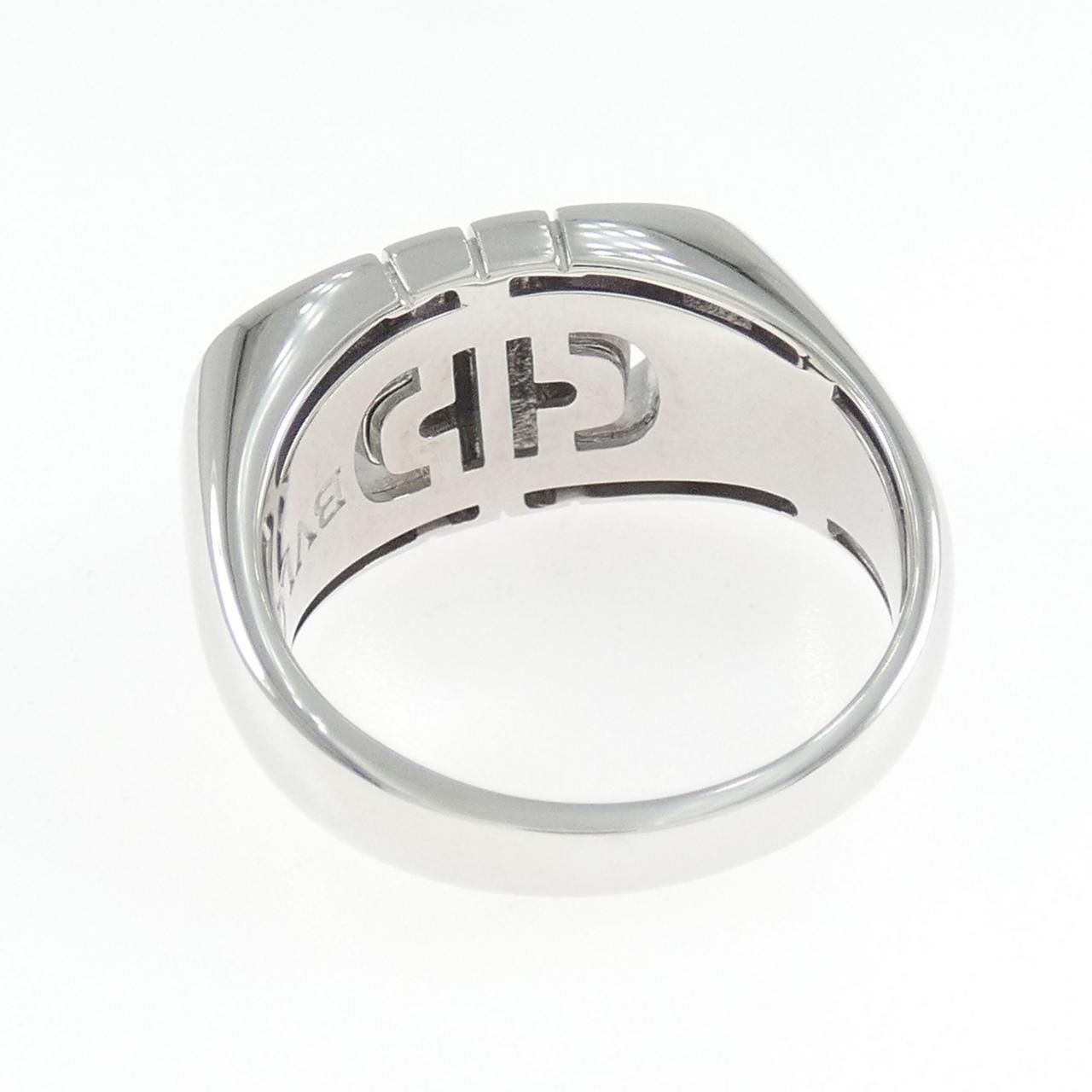 Bvlgari Bvlgari Bvlgari Parentesi 750 White Gold Ring Size 14 Precious Metal Ring DUTY FREE for USA Size ONE SIZE - 3 Thumbnail