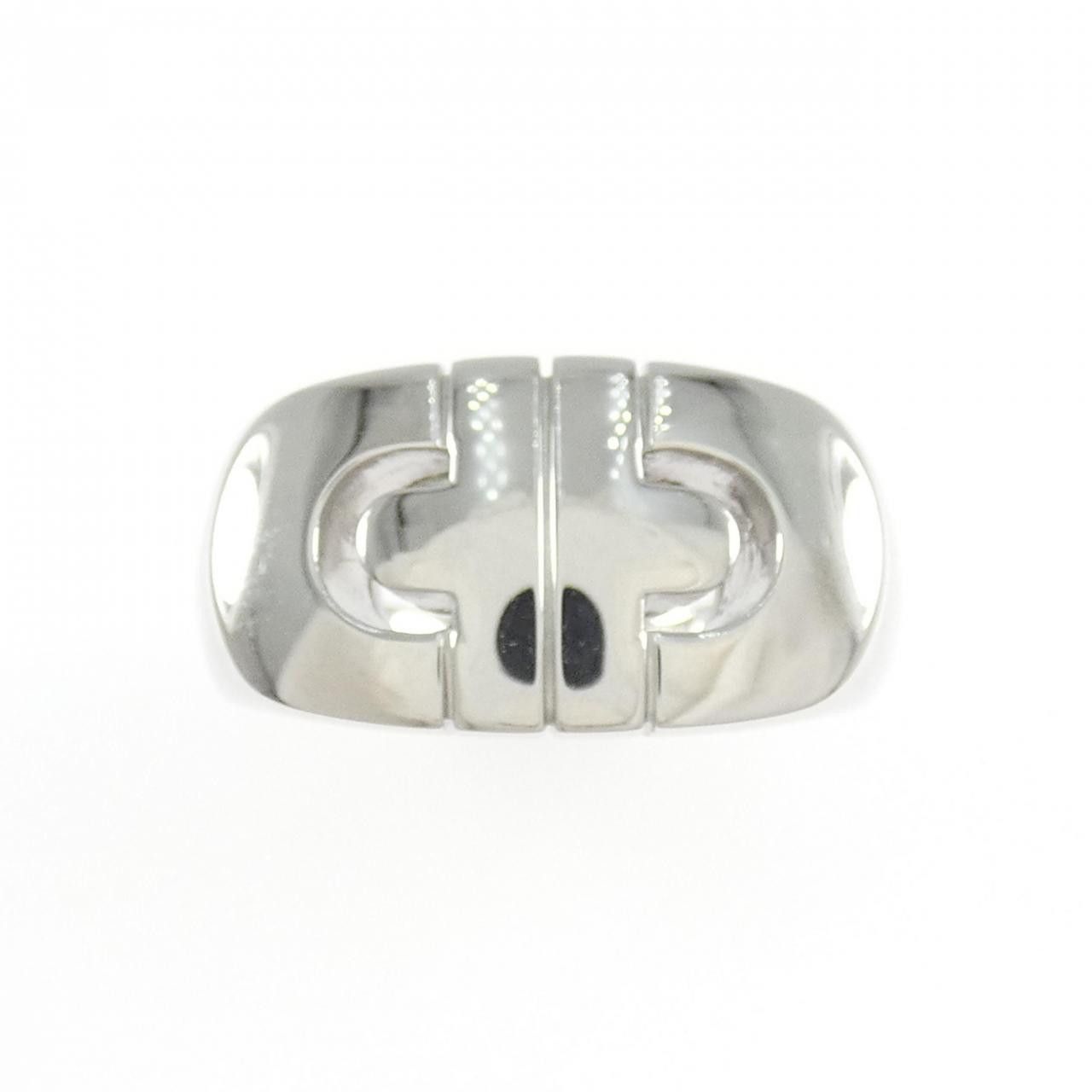 Bvlgari Bvlgari Bvlgari Parentesi 750 White Gold Ring Size 14 Precious Metal Ring DUTY FREE for USA Size ONE SIZE - 2 Thumbnail