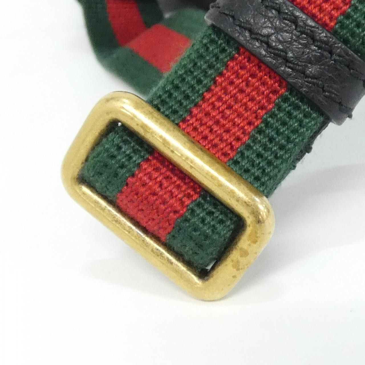 Gucci Gucci Gucci Print Leather Waist Bag Leather Belt Bag 527792 0GCCT DUTY FREE for USA Size ONE SIZE - 6 Thumbnail