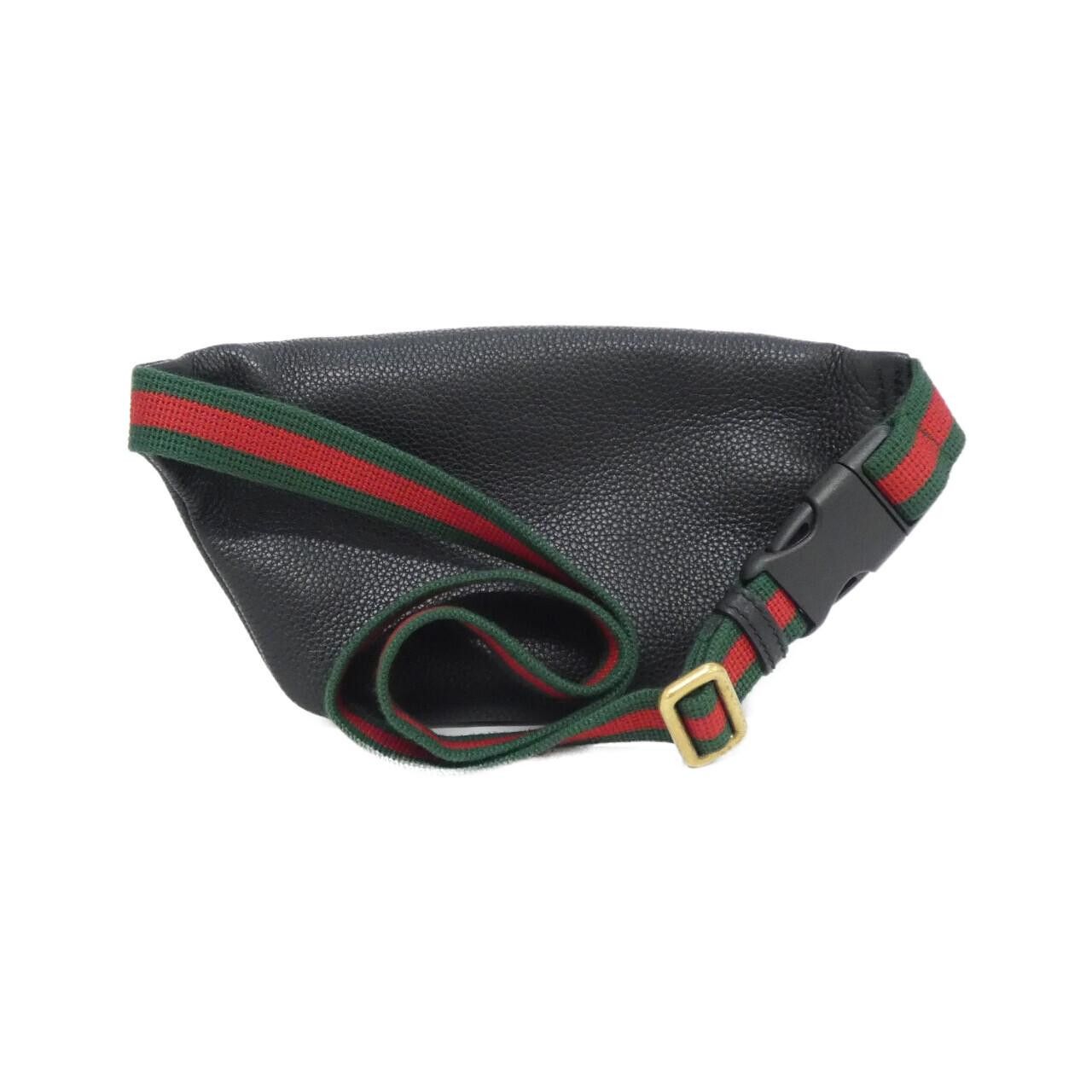 Gucci Gucci Gucci Print Leather Waist Bag Leather Belt Bag 527792 0GCCT DUTY FREE for USA Size ONE SIZE - 2 Thumbnail