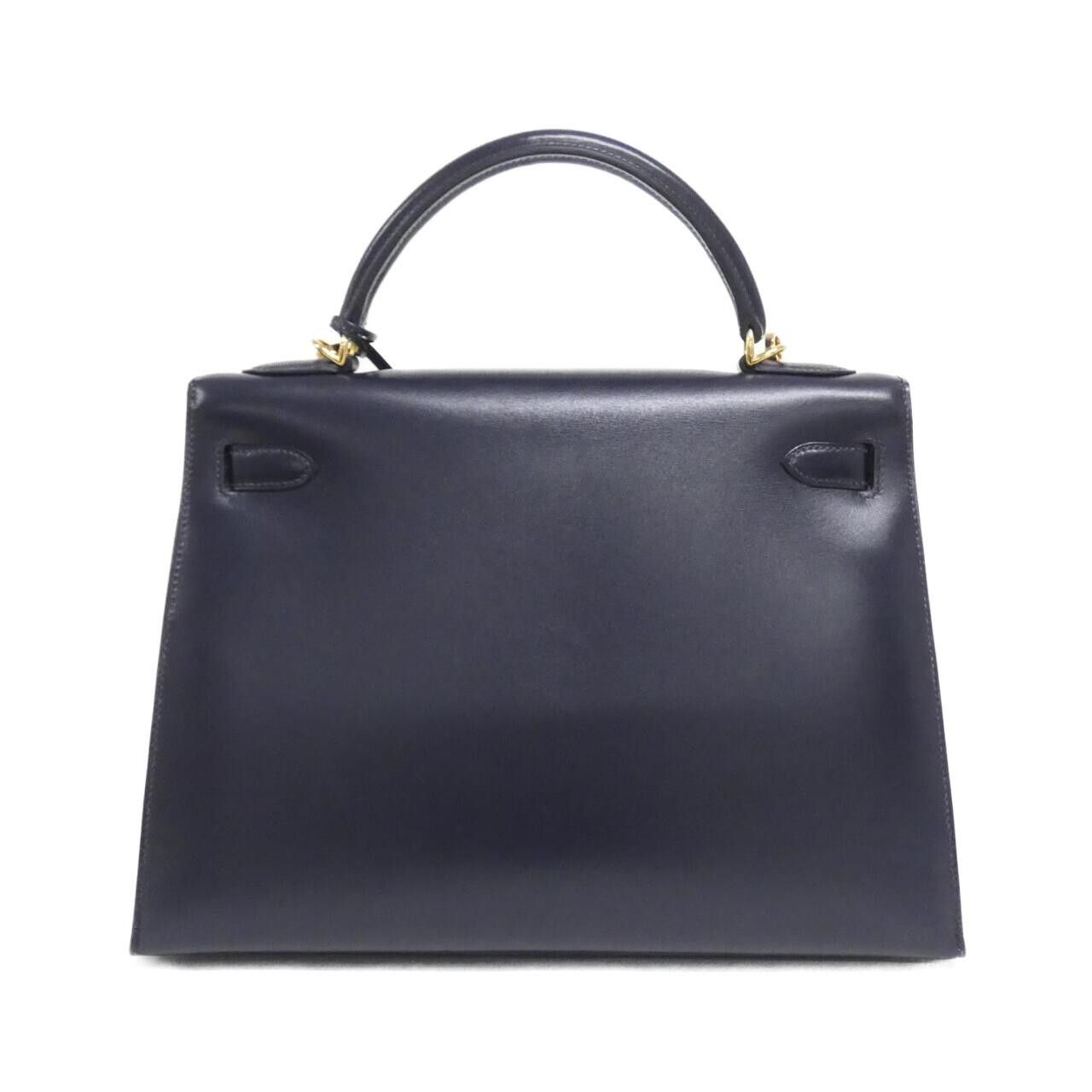 Hermes Hermes Hermes Kelly32 Box Calf Bag Leather Handbag F DUTY FREE for USA Size ONE SIZE - 2 Thumbnail