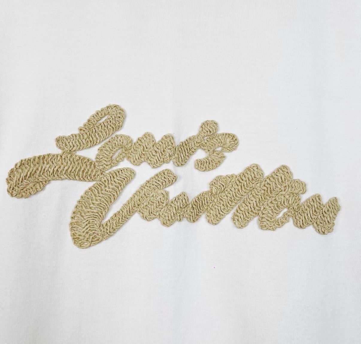 Louis Vuitton White Short Sleeve Embroidered T-Shirt Size US L / EU 52-54 / 3 - 5 Thumbnail