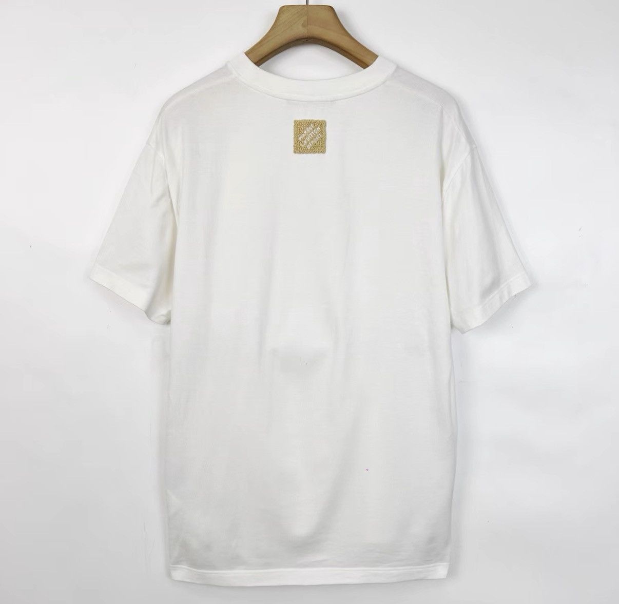 Louis Vuitton White Short Sleeve Embroidered T-Shirt Size US L / EU 52-54 / 3 - 2 Thumbnail