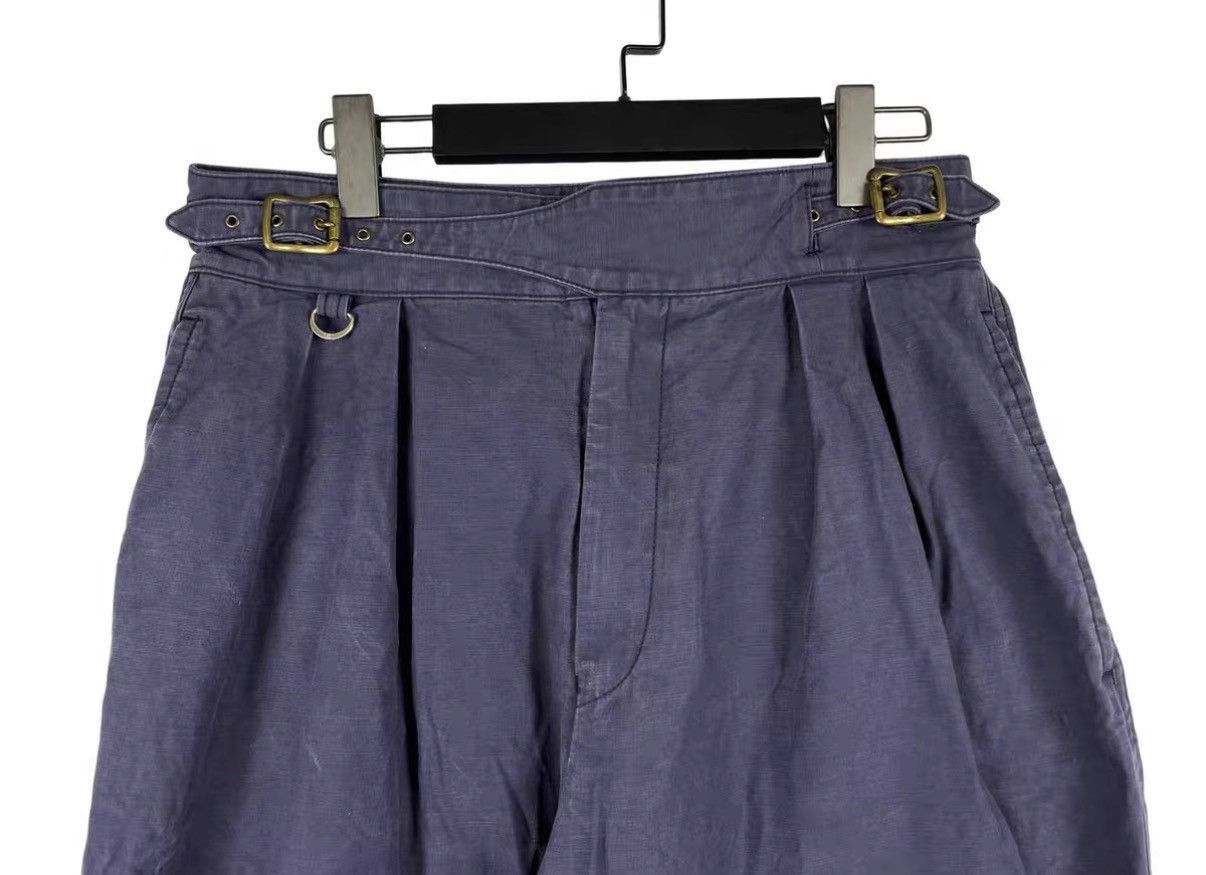 uniform experiment Blue Casual Pleated Pants Size 34 Size US 34 / EU 50 - 3 Thumbnail