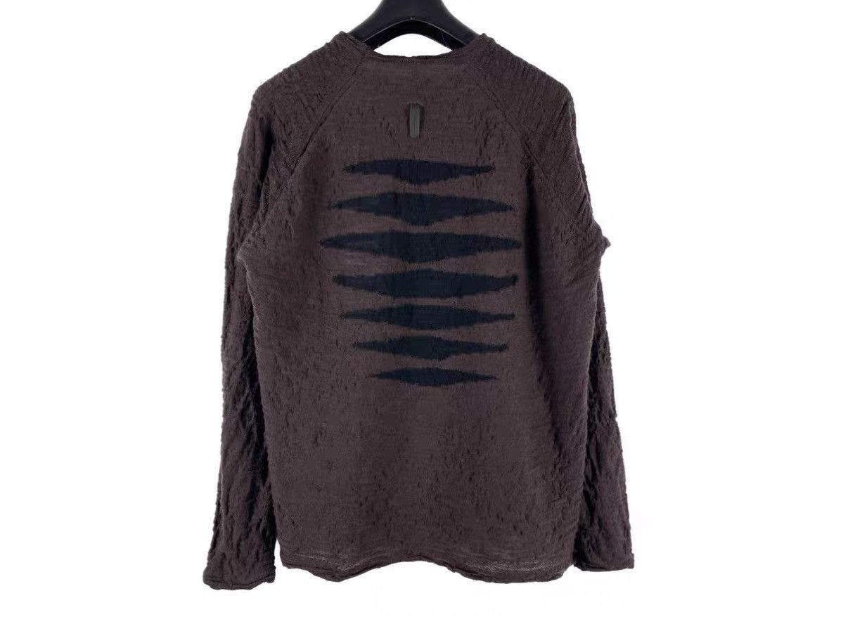 _J.L-A.L_ Brown Textured Long-Sleeve Shirt Size US M / EU 48-50 / 2 - 2 Thumbnail