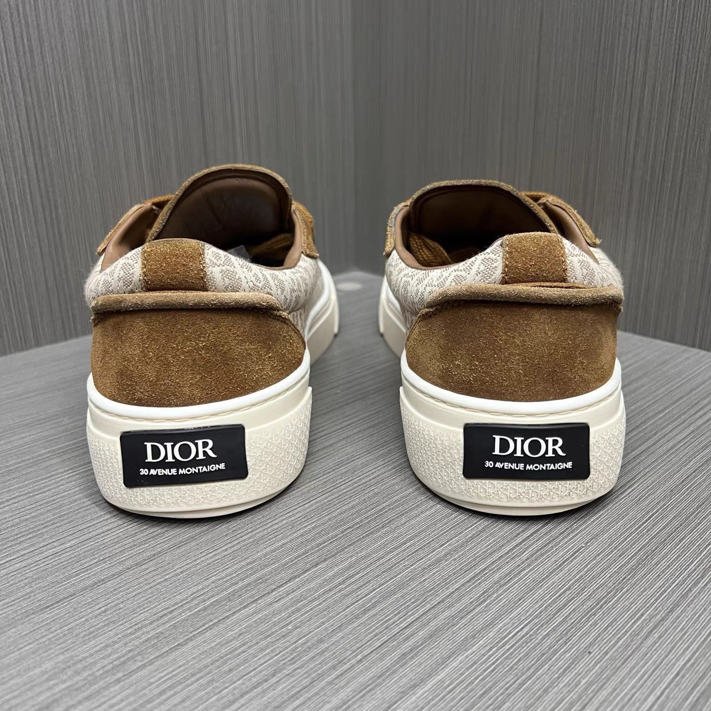 Dior Brown Low-Top Sneakers Size 10 Size US 10 / EU 43 - 3 Thumbnail