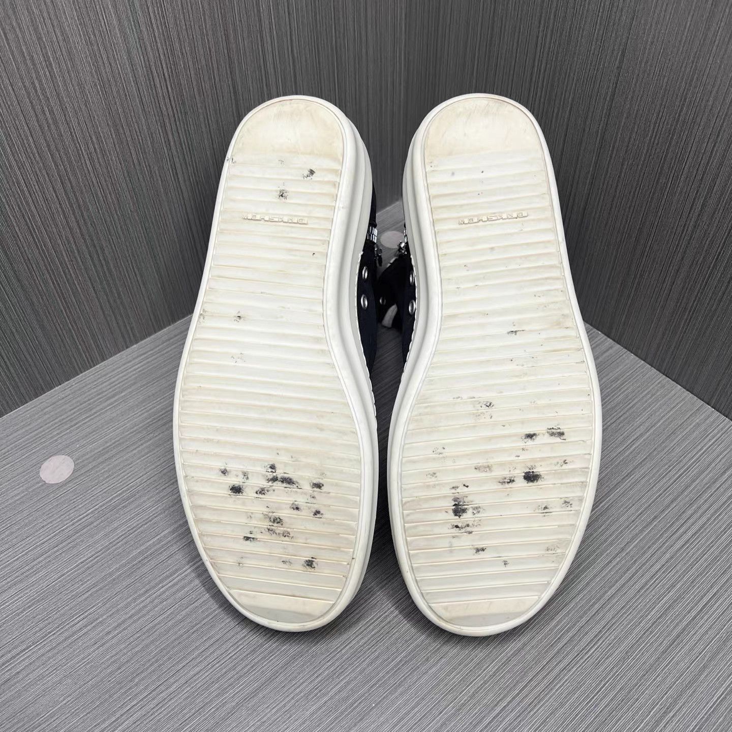 Rick Owens Black High-Top Sneakers Size 8 Size US 8 / EU 41 - 6 Thumbnail