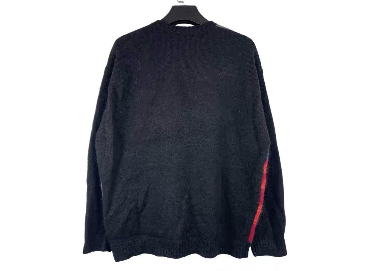 Supreme Black Rocket Graphic Knit Sweater Size US XL / EU 56 / 4 - 2 Thumbnail
